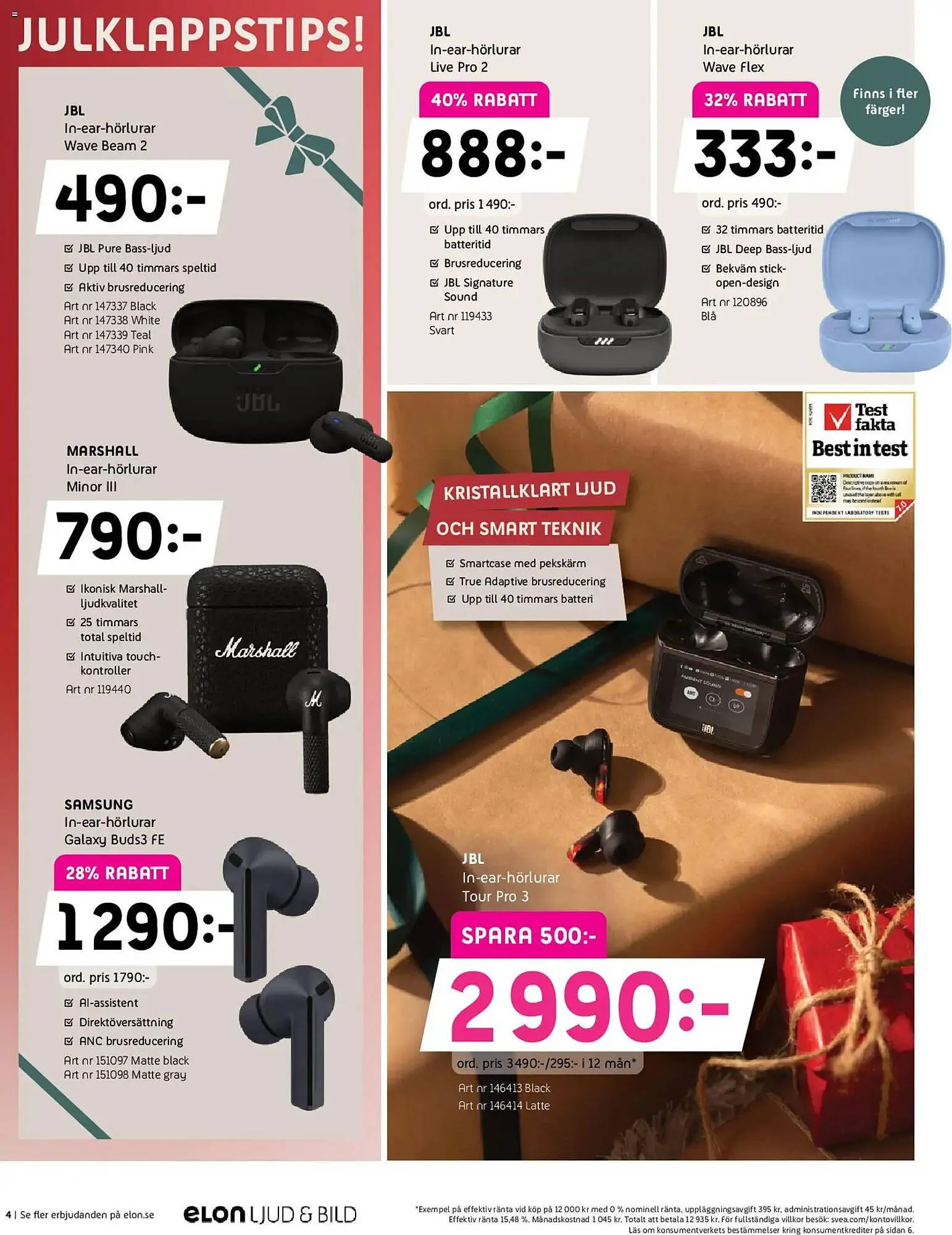 Elon reklamblad från 8 december till 23 december 2025 - Reklamblad sidor 4