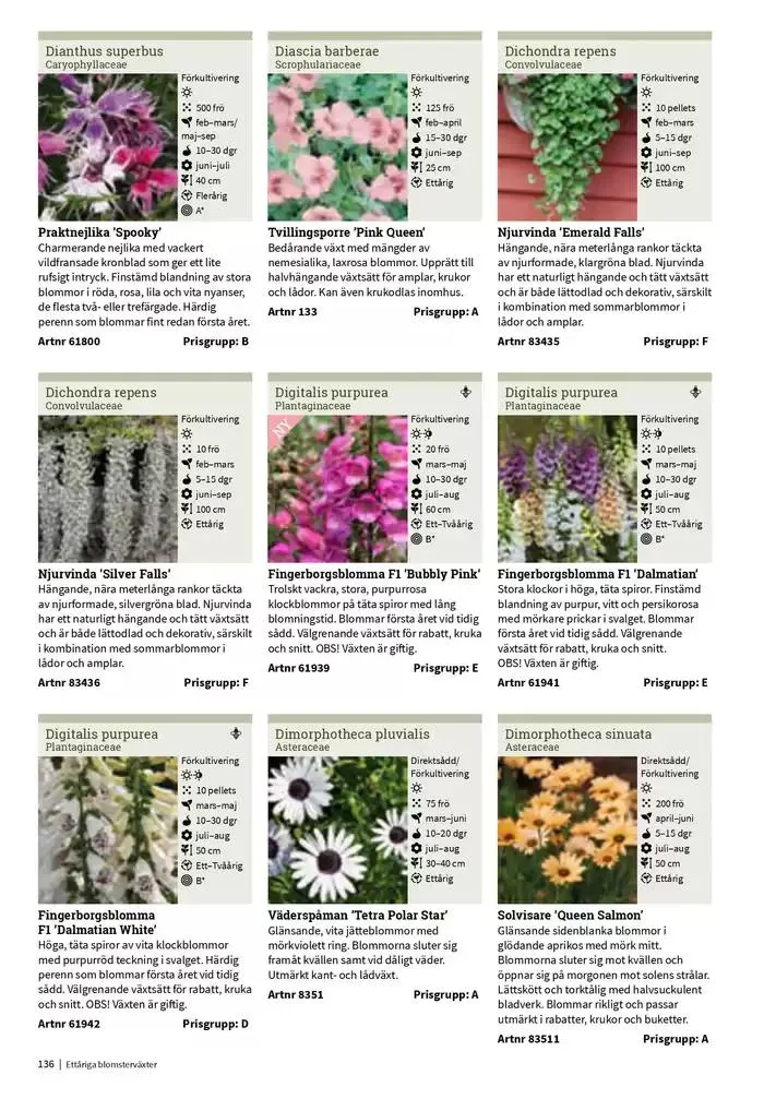 Frökatalog 2025! från 23 januari till 31 december 2025 - Reklamblad sidor 136