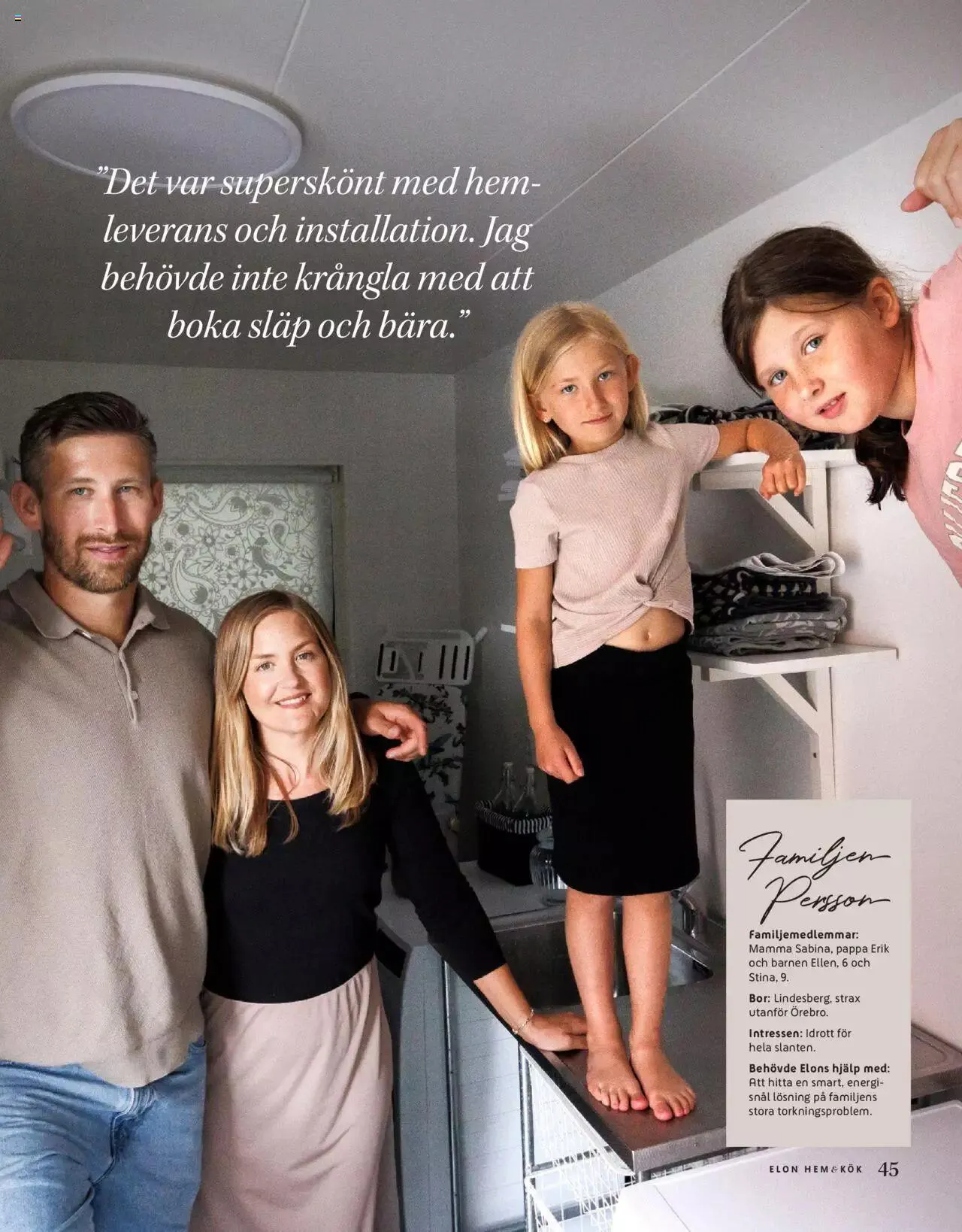 Elon - Katalog Hem & Kök nr. 3/2023 från 11 september till 31 december 2023 - Reklamblad sidor 45
