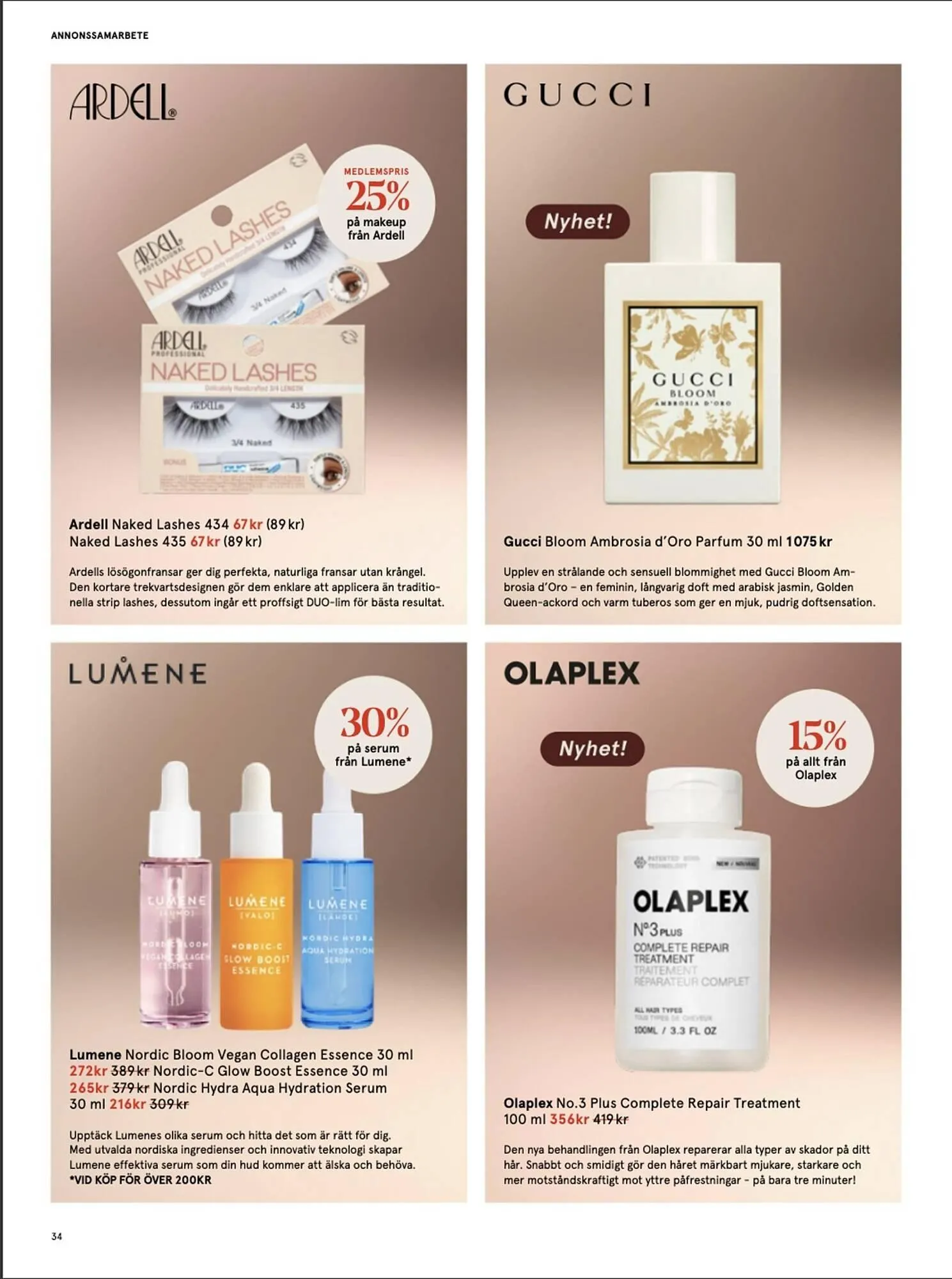 Åhléns reklamblad från 22 april till 12 maj 2026 - Reklamblad sidor 34