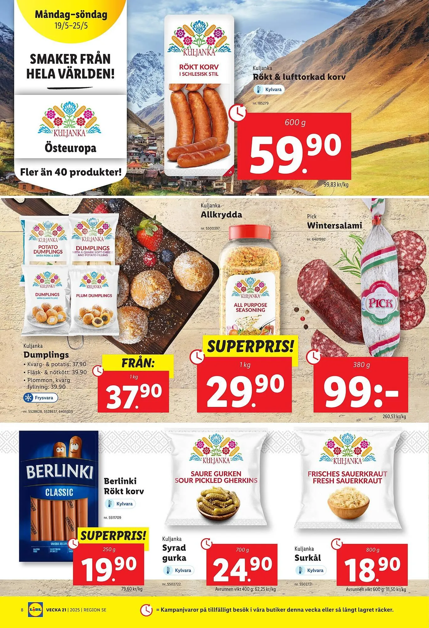 Lidl reklamblad från 19 maj till 25 maj 2025 - Reklamblad sidor 8