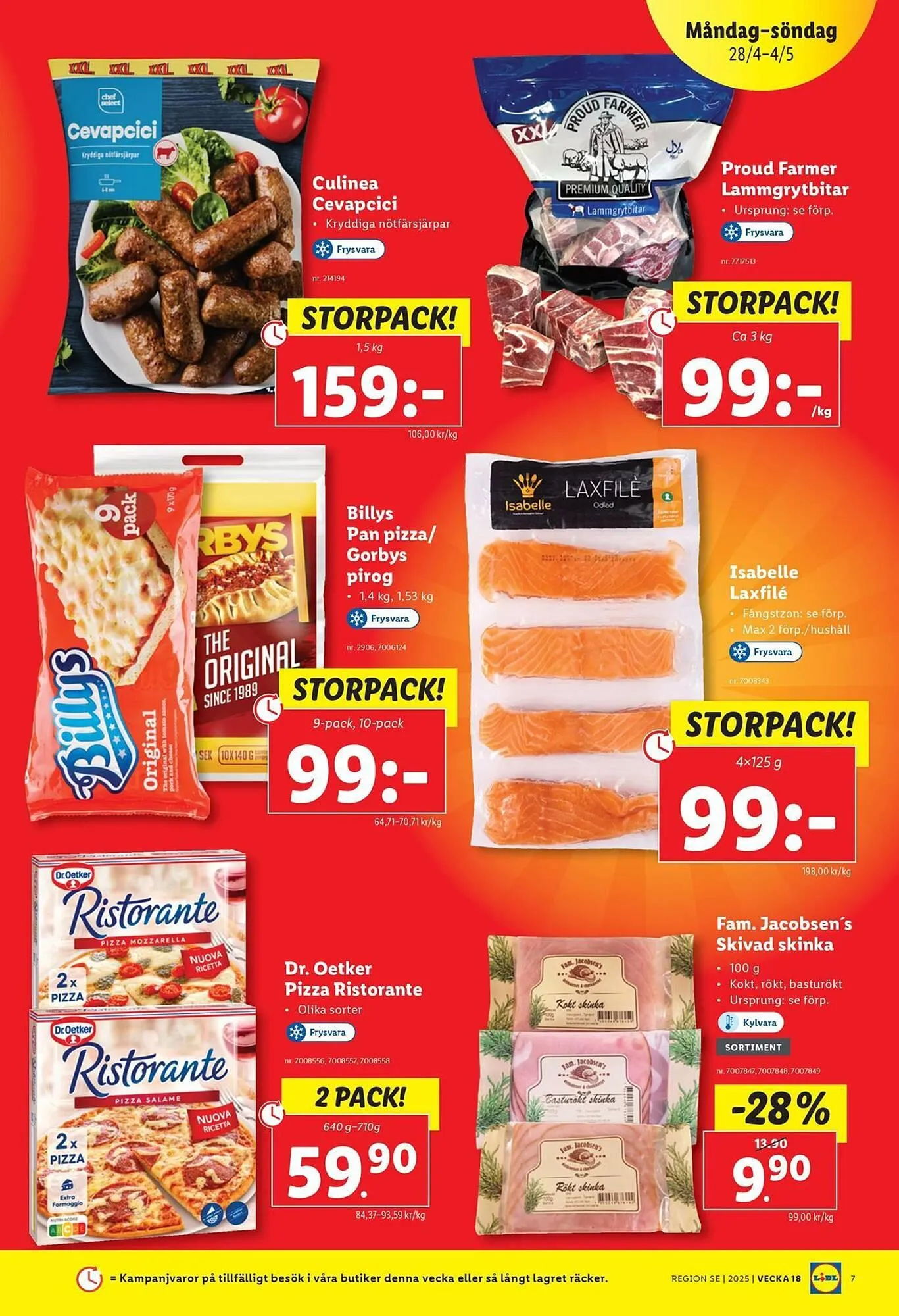 Lidl reklamblad från 28 april till 4 maj 2025 - Reklamblad sidor 7
