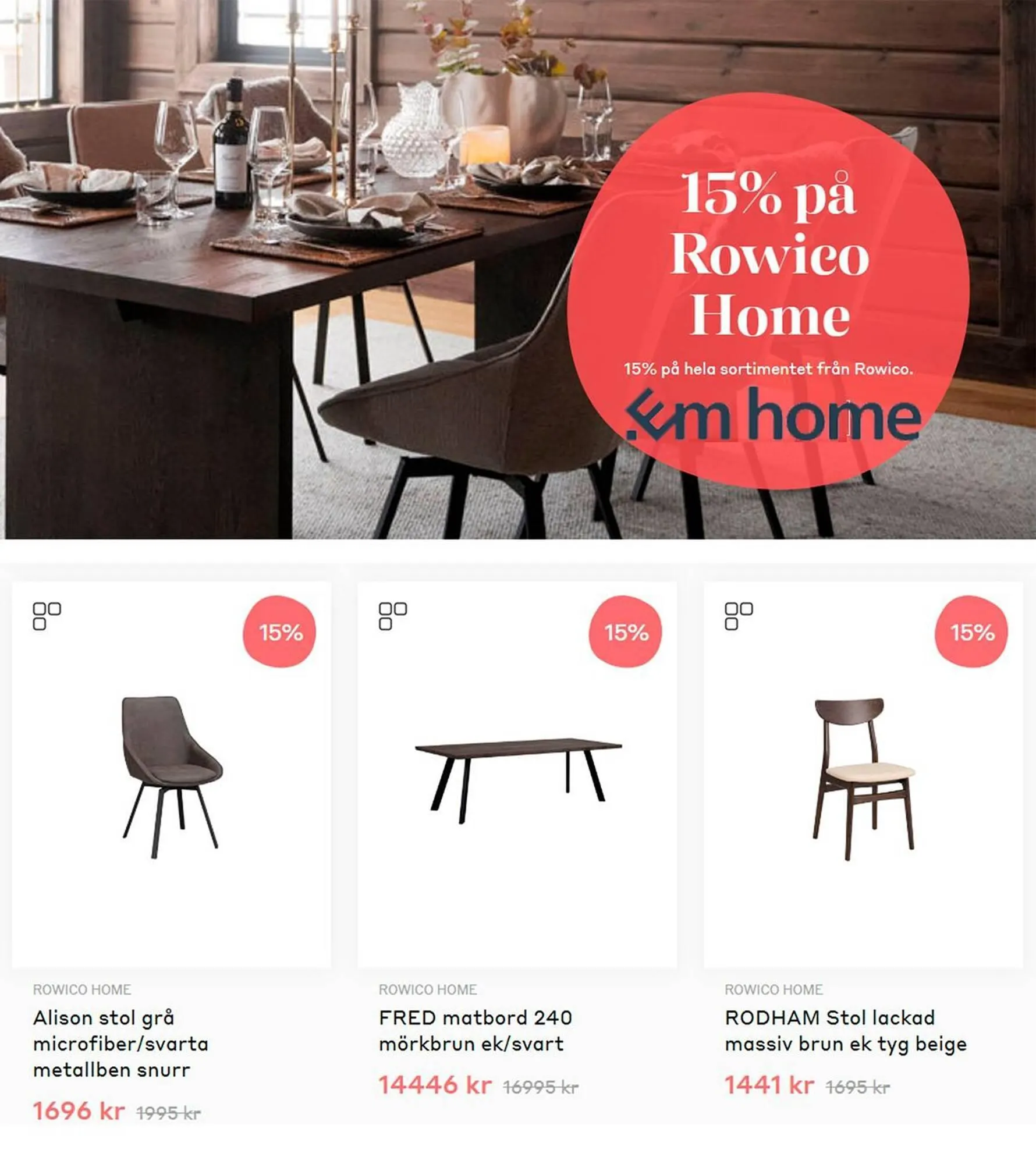 EM Home reklamblad från 3 november till 24 november 2023 - Reklamblad sidor 2