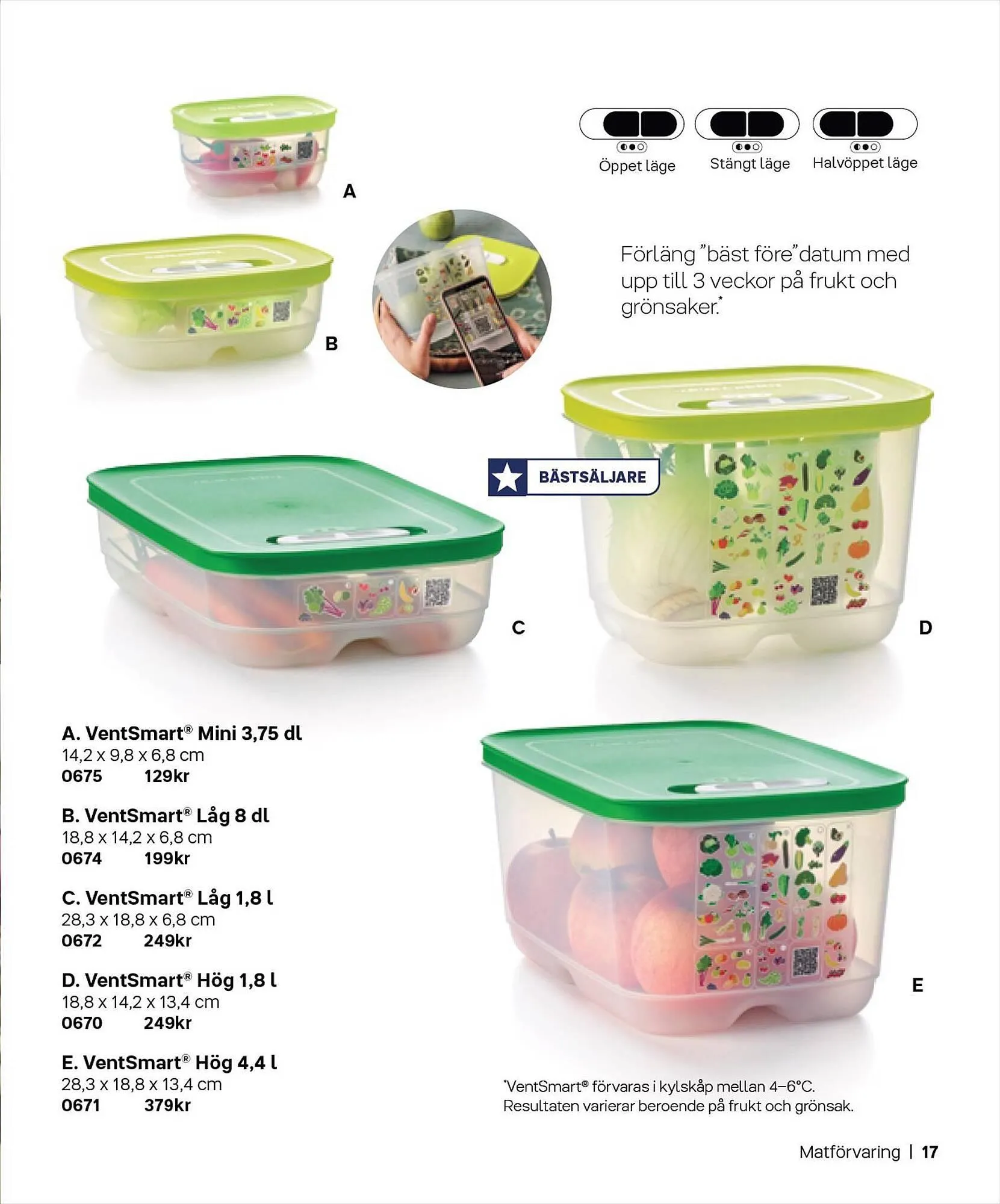 Tupperware reklamblad från 4 september till 28 februari 2024 - Reklamblad sidor 17