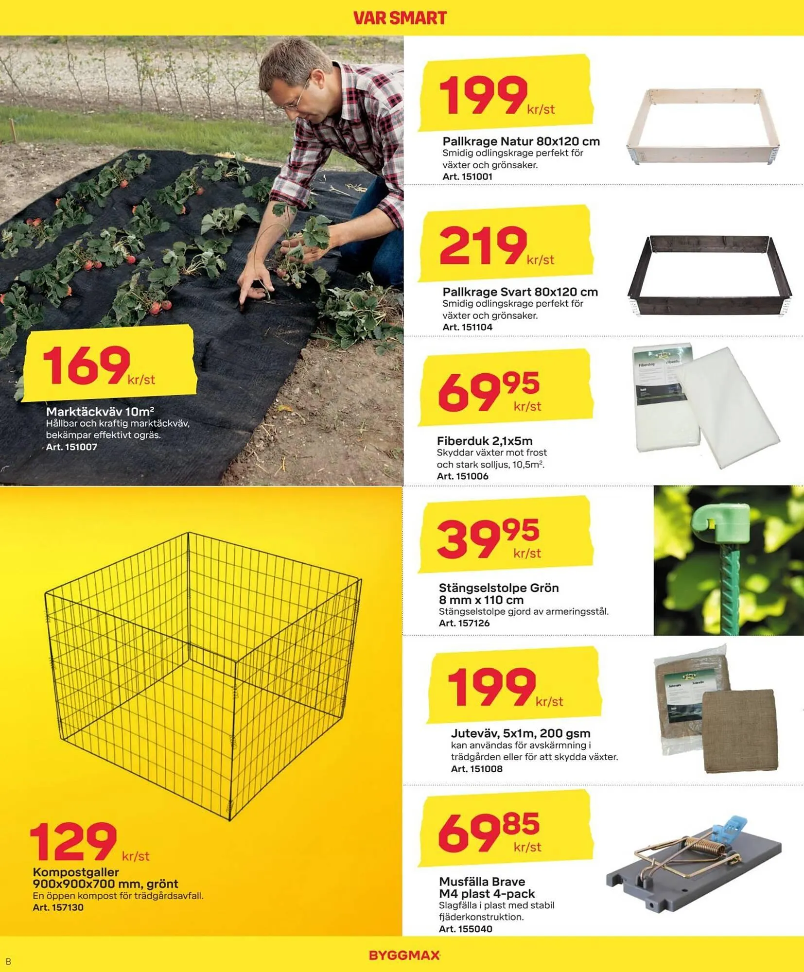 Byggmax reklamblad från 19 september till 5 oktober 2025 - Reklamblad sidor 6