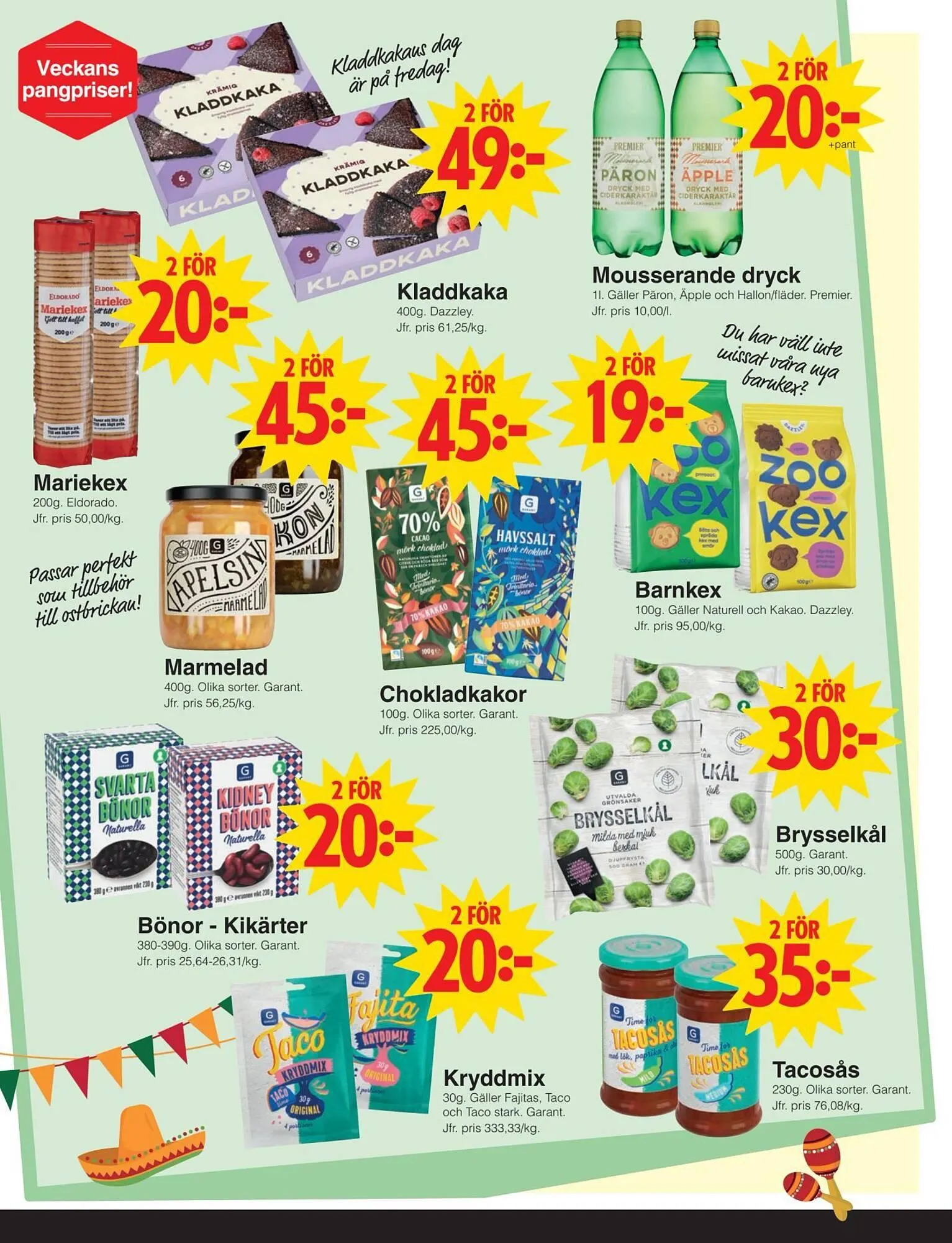 Matöppet reklamblad från 3 november till 9 november 2025 - Reklamblad sidor 2