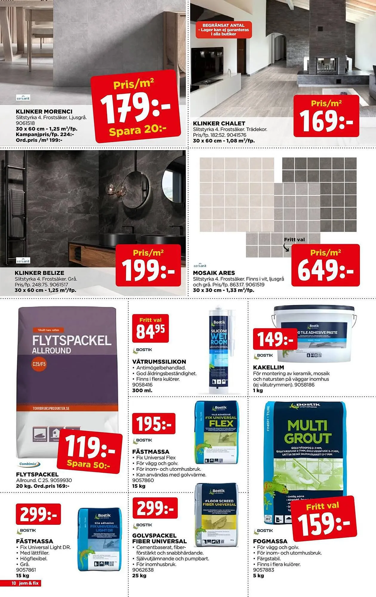 Jem&Fix reklamblad från 9 juli till 16 juli 2023 - Reklamblad sidor 10
