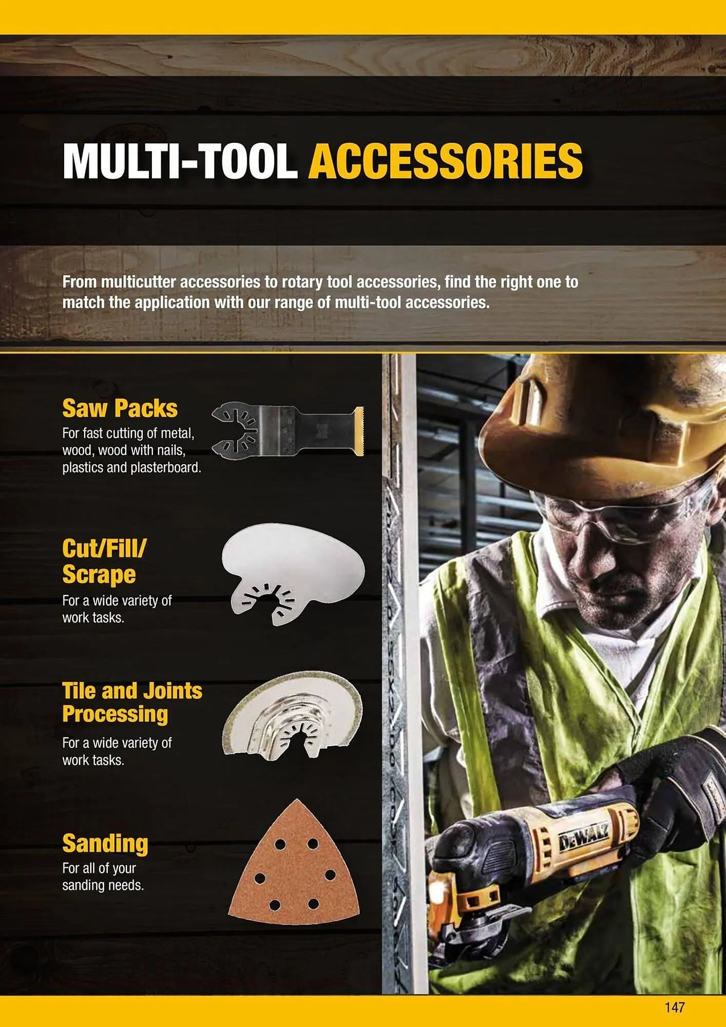 Dewalt reklamblad från 9 oktober till 18 oktober 2025 - Reklamblad sidor 147