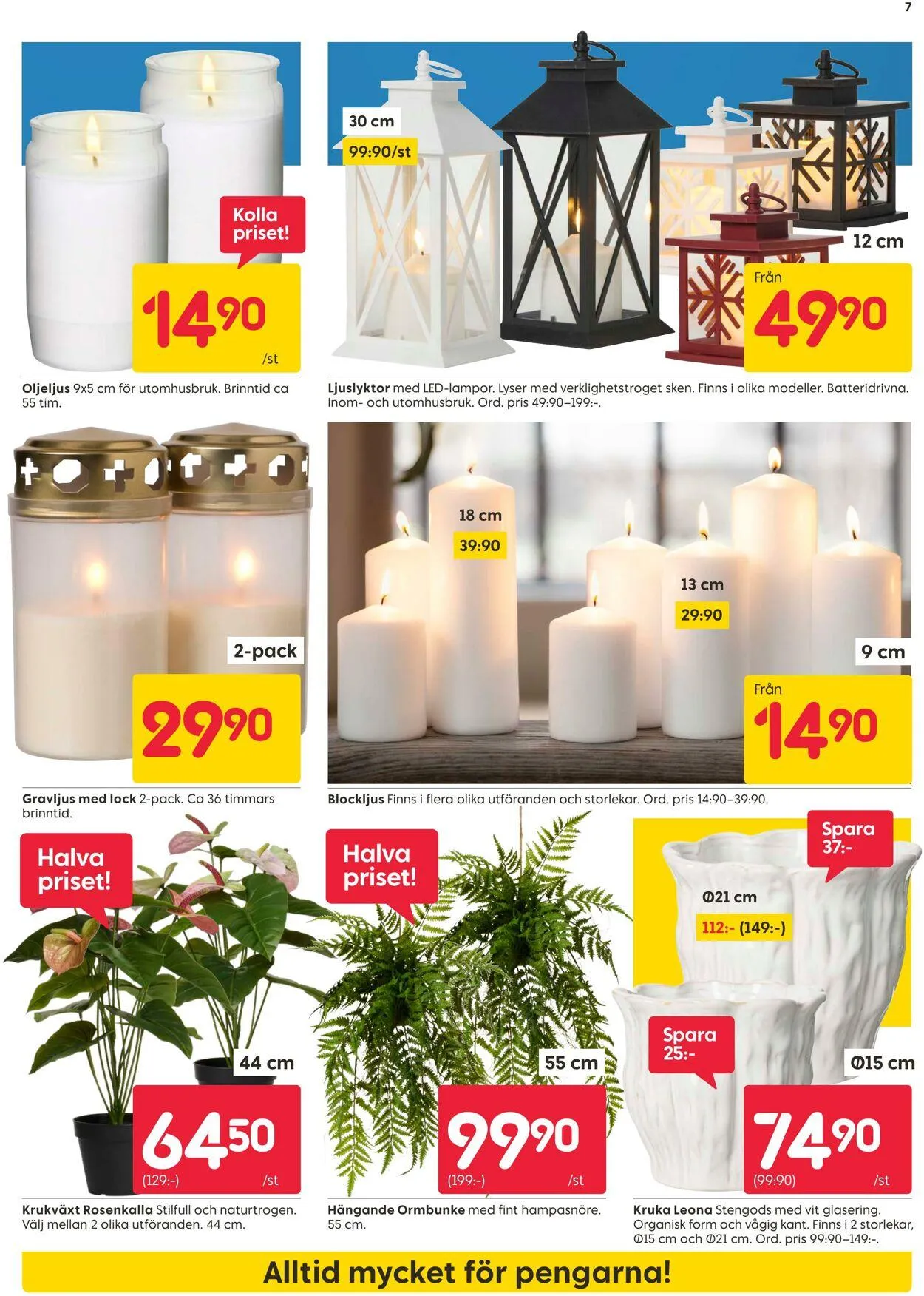 Rusta från 22 september till 6 oktober 2025 - Reklamblad sidor 7
