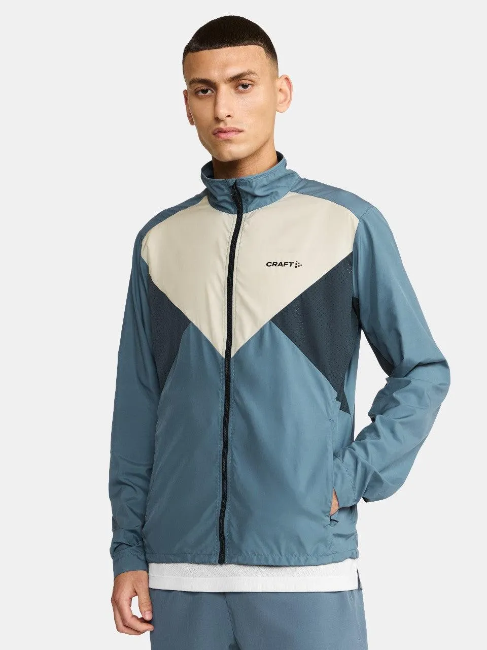 Adv Essence Wind Jacket M Real/blaze