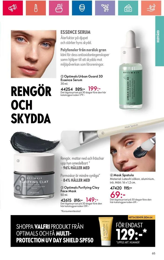 Oriflame reklamblad från 20 juni till 4 juli 2024 - Reklamblad sidor 65