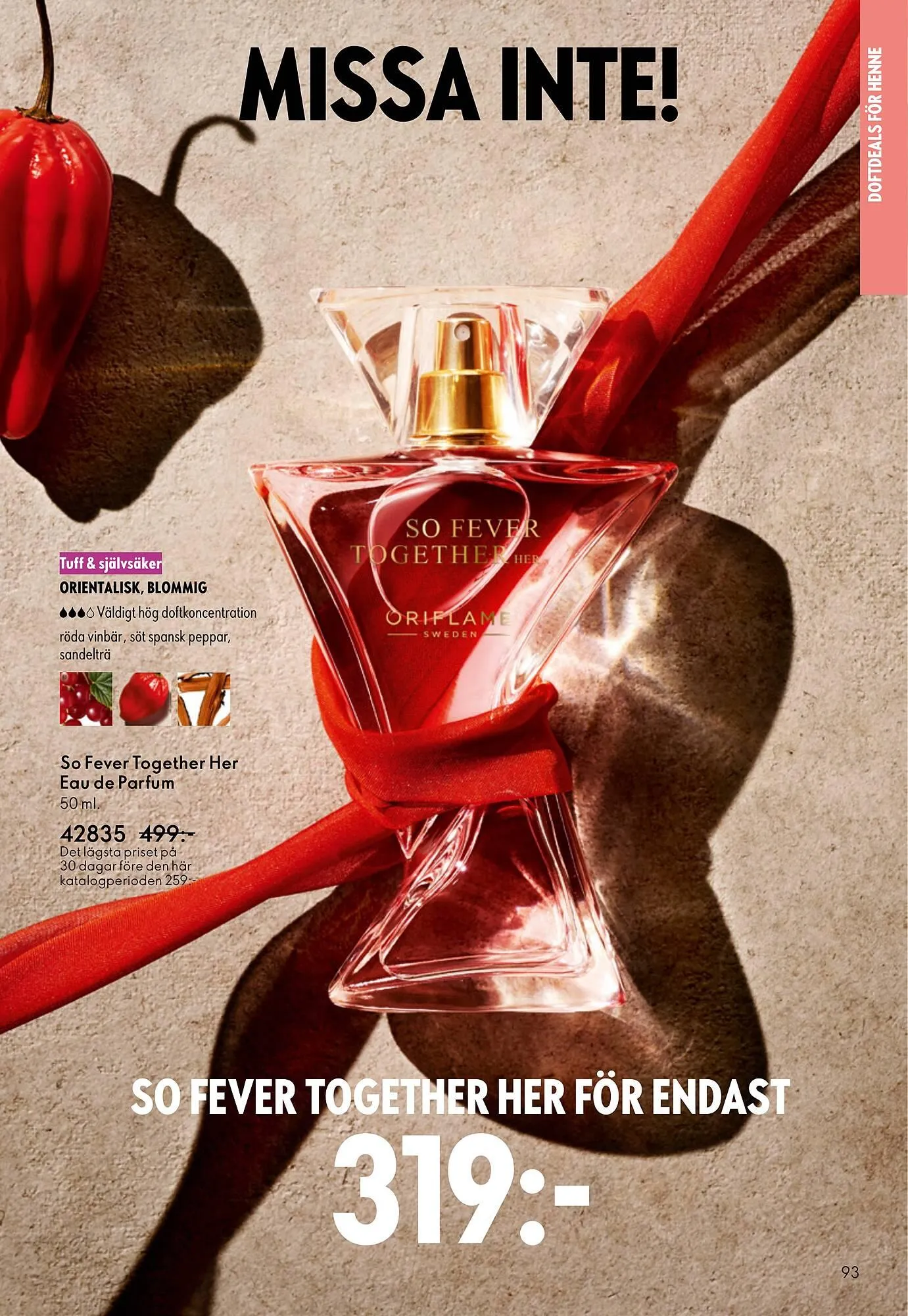 Oriflame reklamblad från 14 september till 7 oktober 2025 - Reklamblad sidor 93