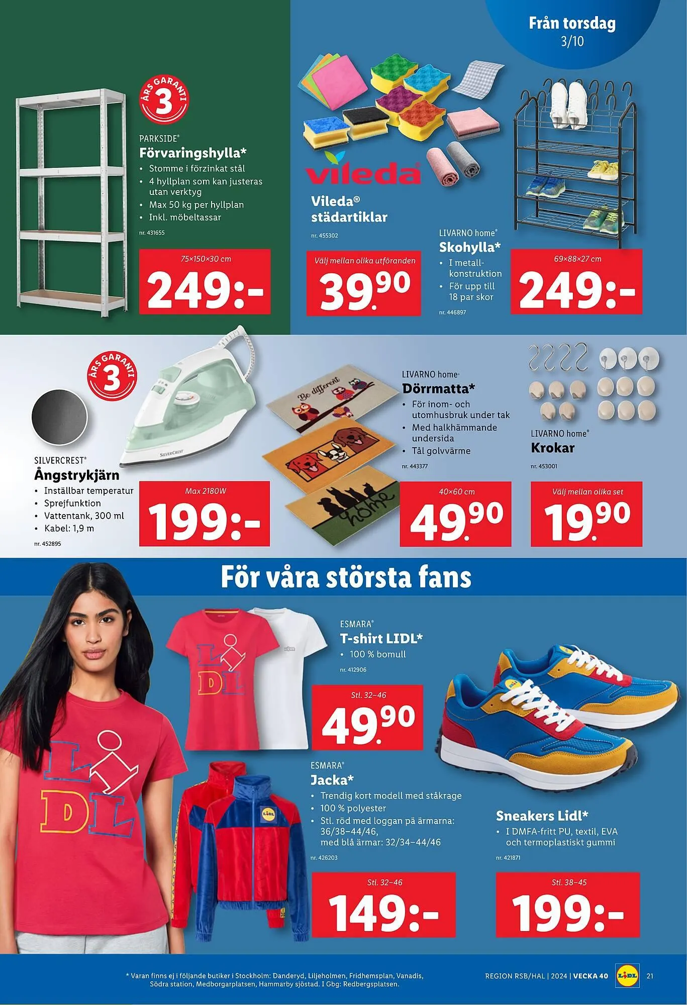 Lidl reklamblad från 30 september till 6 oktober 2024 - Reklamblad sidor 25
