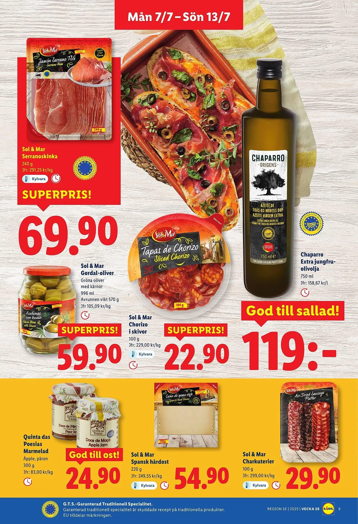 Lidl reklamblad från 7 juli till 13 juli 2025 - Reklamblad sidor 9