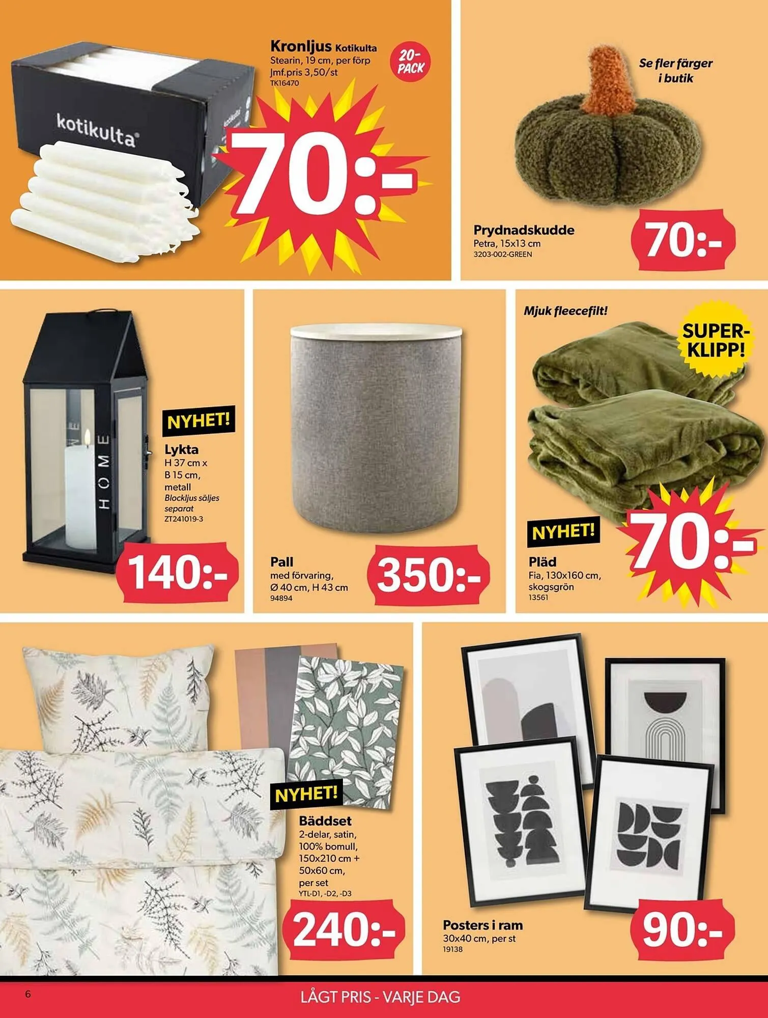 DollarStore annonsblad från 8 september till 21 september 2025 - Reklamblad sidor 6