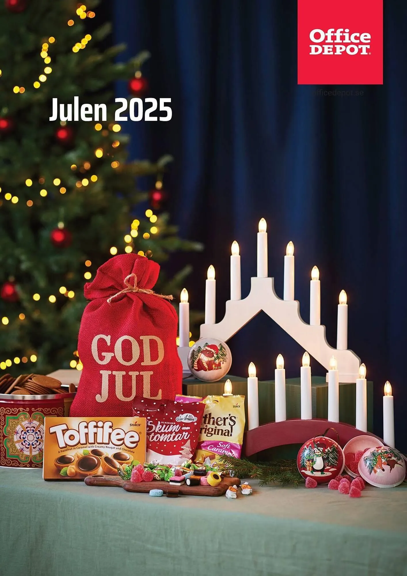 Office Depot reklamblad från 7 oktober till 25 december 2025 - Reklamblad sidor 1