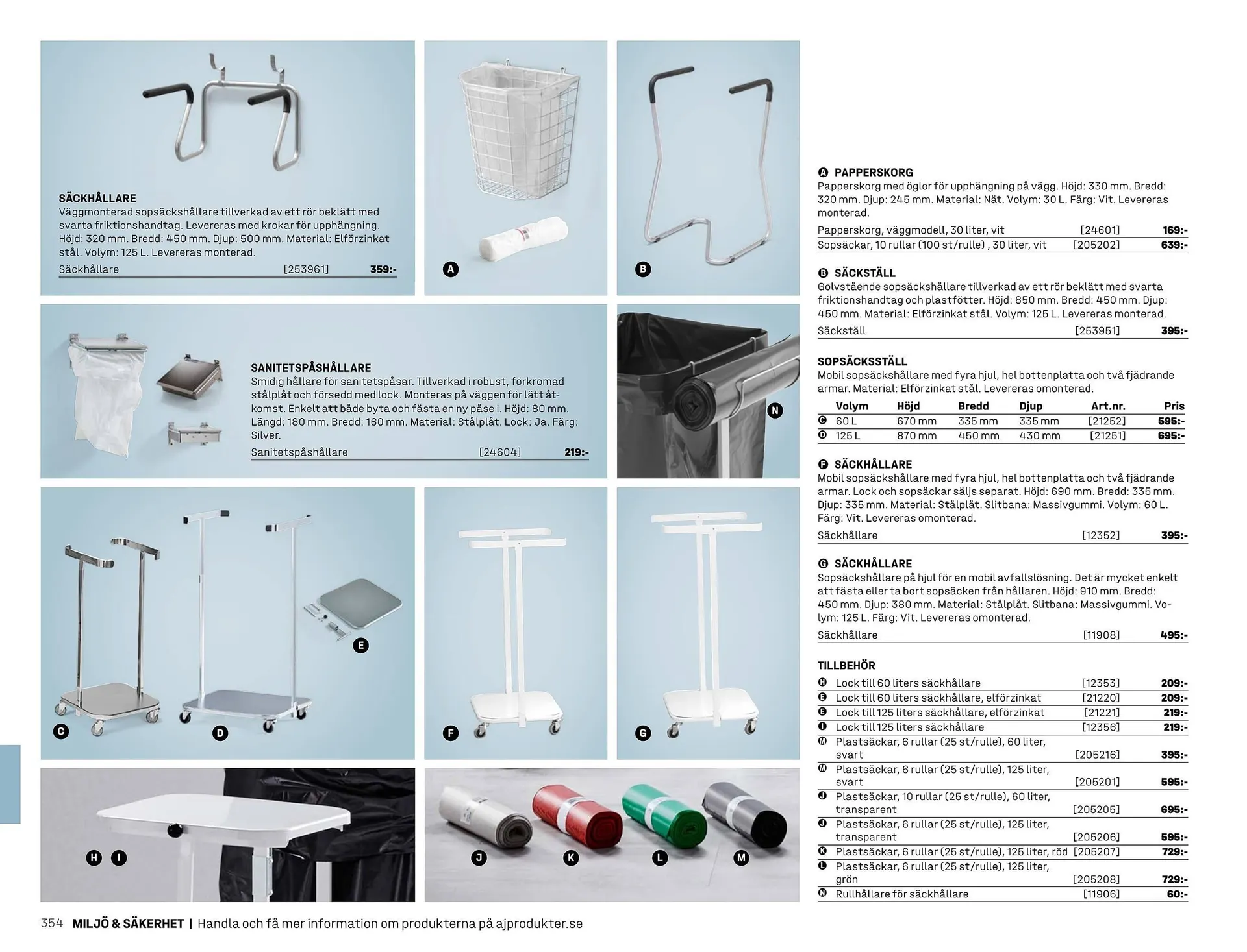 AJ Produkter reklamblad från 1 januari till 31 december 2025 - Reklamblad sidor 354