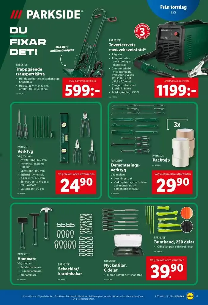 ERBJUDANDEN VECKA 6 från 3 februari till 9 februari 2025 - Reklamblad sidor 21