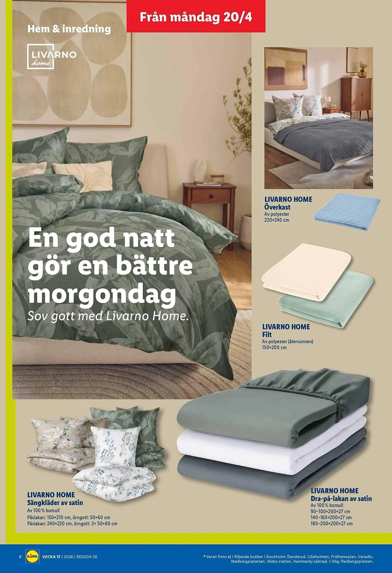Lidl reklamblad från 30 mars till 27 april 2026 - Reklamblad sidor 8