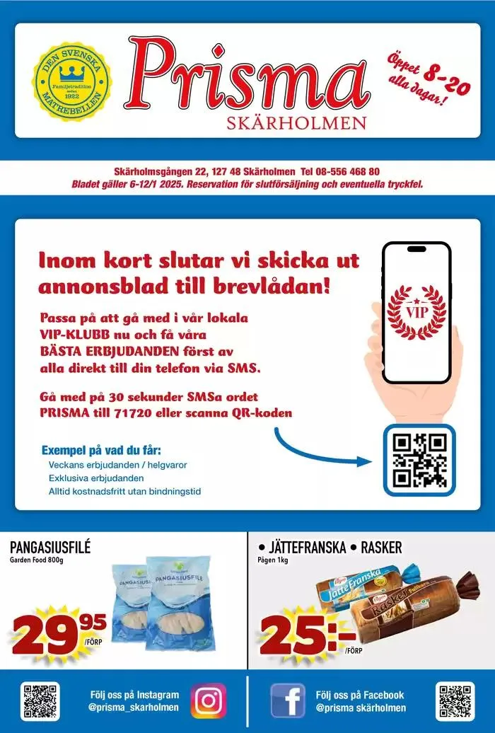 Prisma Mat reklambad från 6 januari till 12 januari 2025 - Reklamblad sidor 2