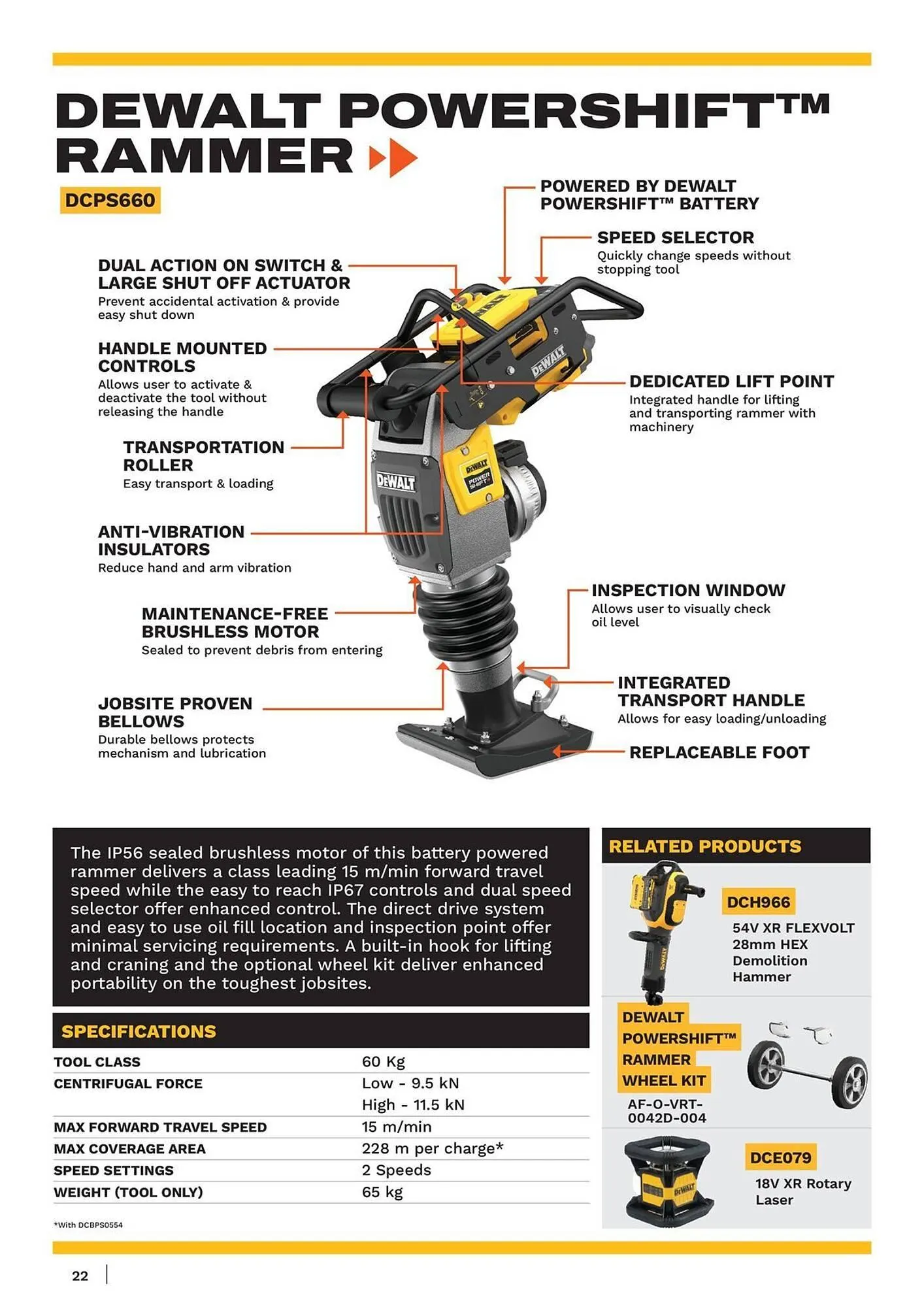 Dewalt reklamblad från 11 januari till 17 januari 2026 - Reklamblad sidor 22