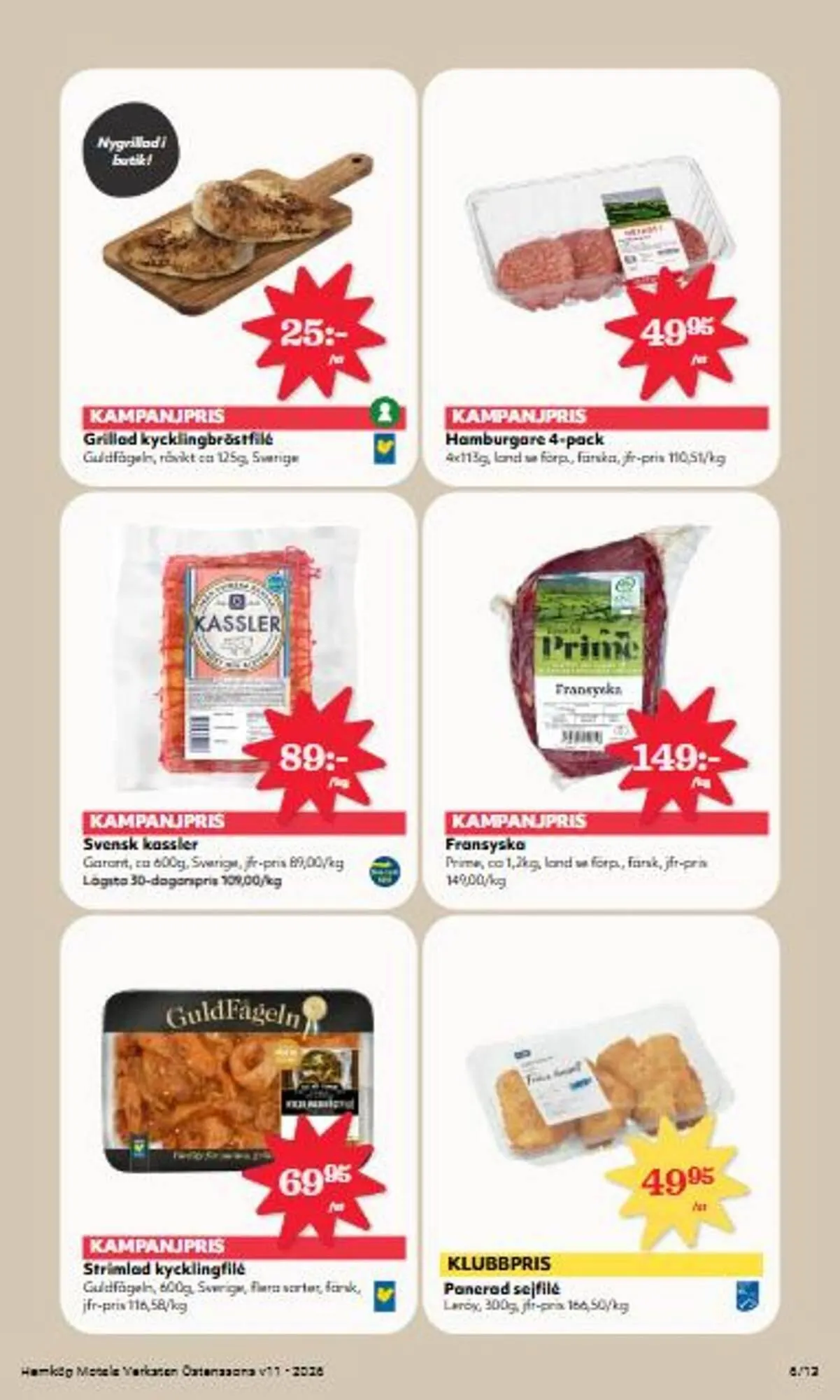 Östenssons reklamblad från 9 mars till 15 mars 2026 - Reklamblad sidor 6