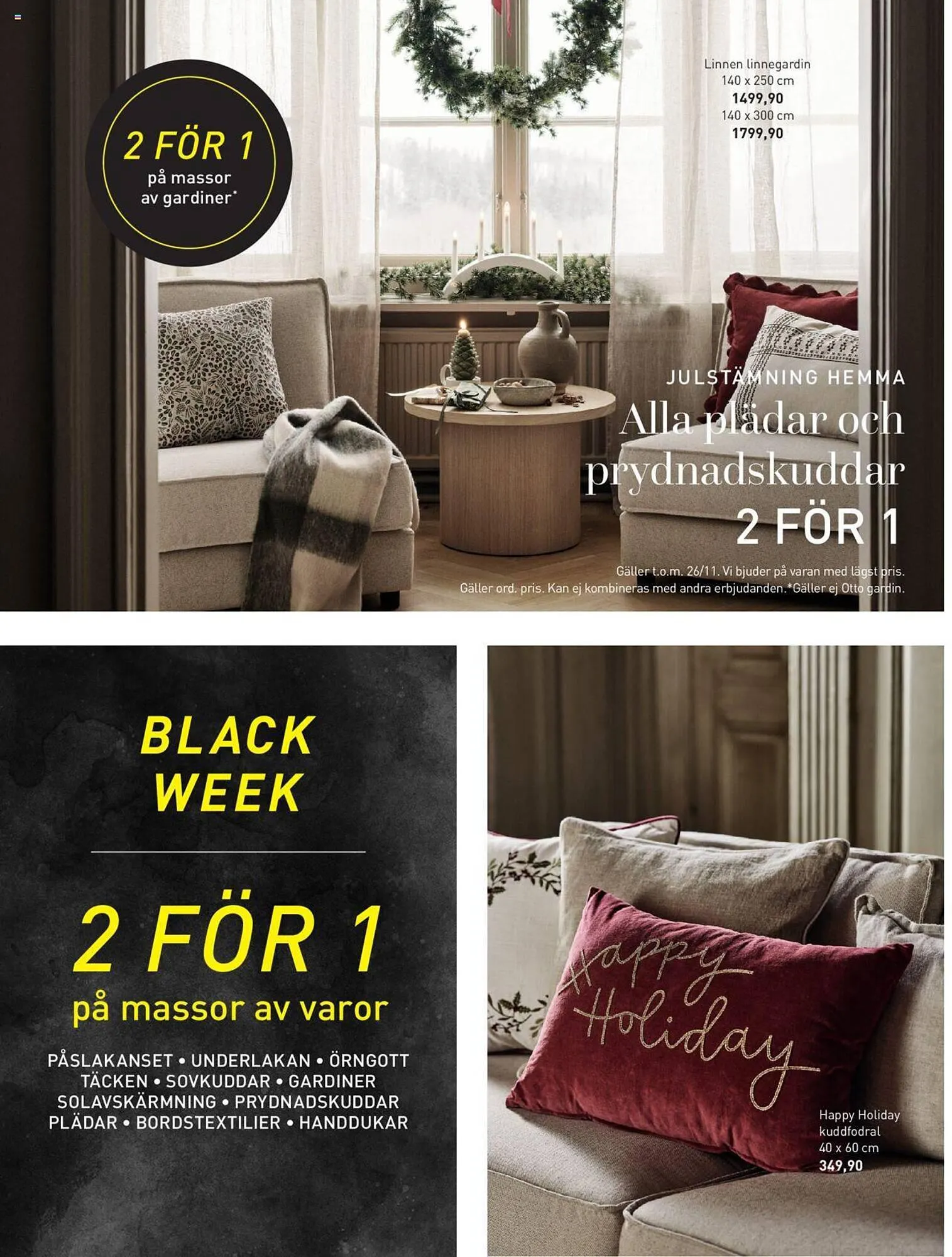 Hemtex reklamblad från 20 november till 26 november 2023 - Reklamblad sidor 2