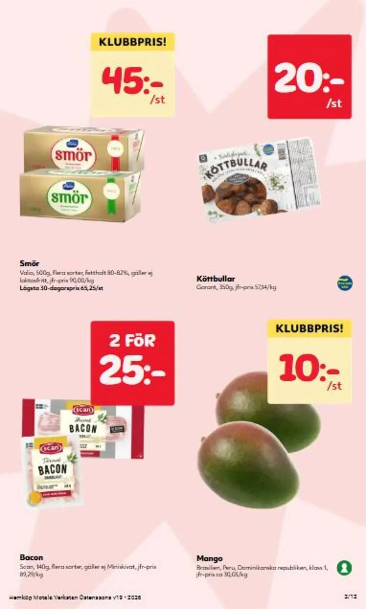 Hemköp reklamblad från 4 maj till 10 maj 2026 - Reklamblad sidor 2