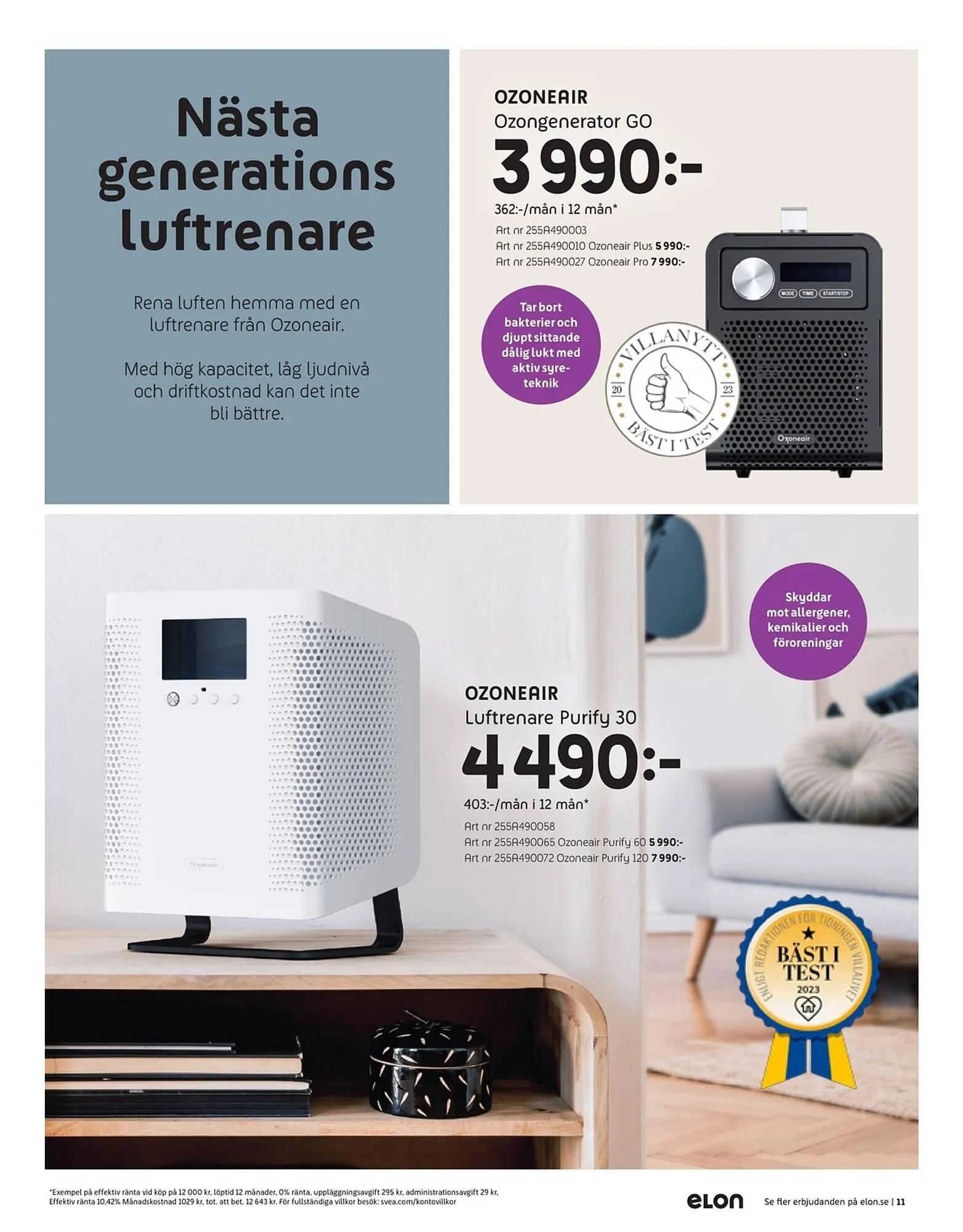 Elon reklamblad från 9 september till 24 november 2024 - Reklamblad sidor 11