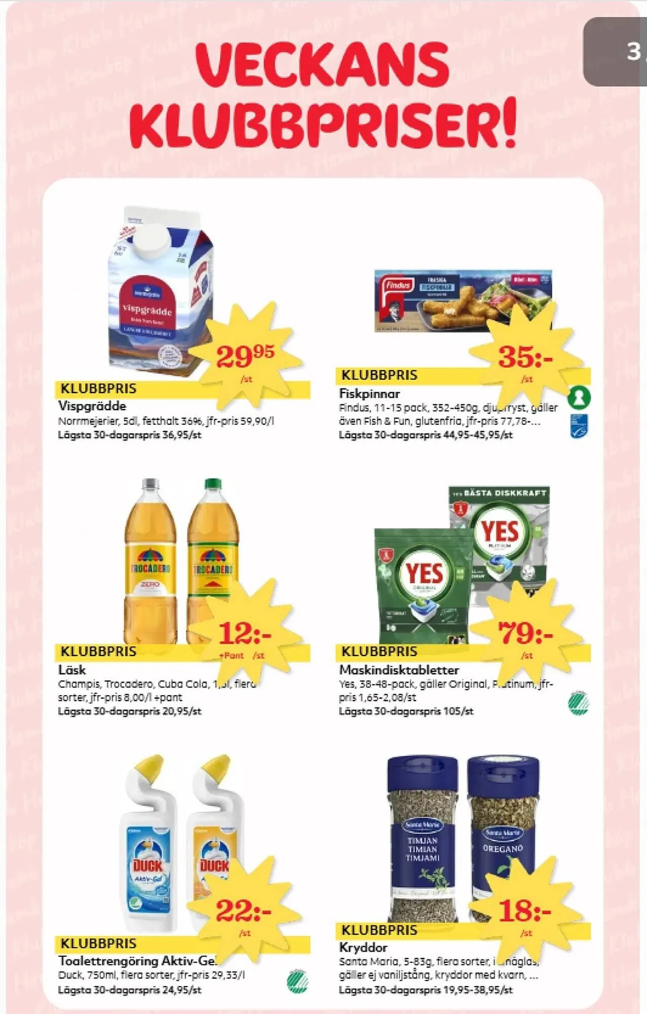 Hemköp reklamblad från 25 augusti till 31 augusti 2025 - Reklamblad sidor 4