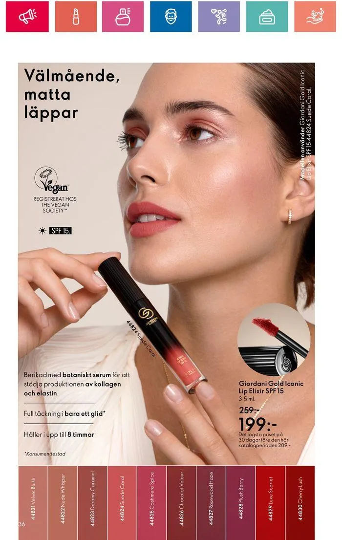 Oriflame reklamblad från 20 juni till 4 juli 2024 - Reklamblad sidor 36