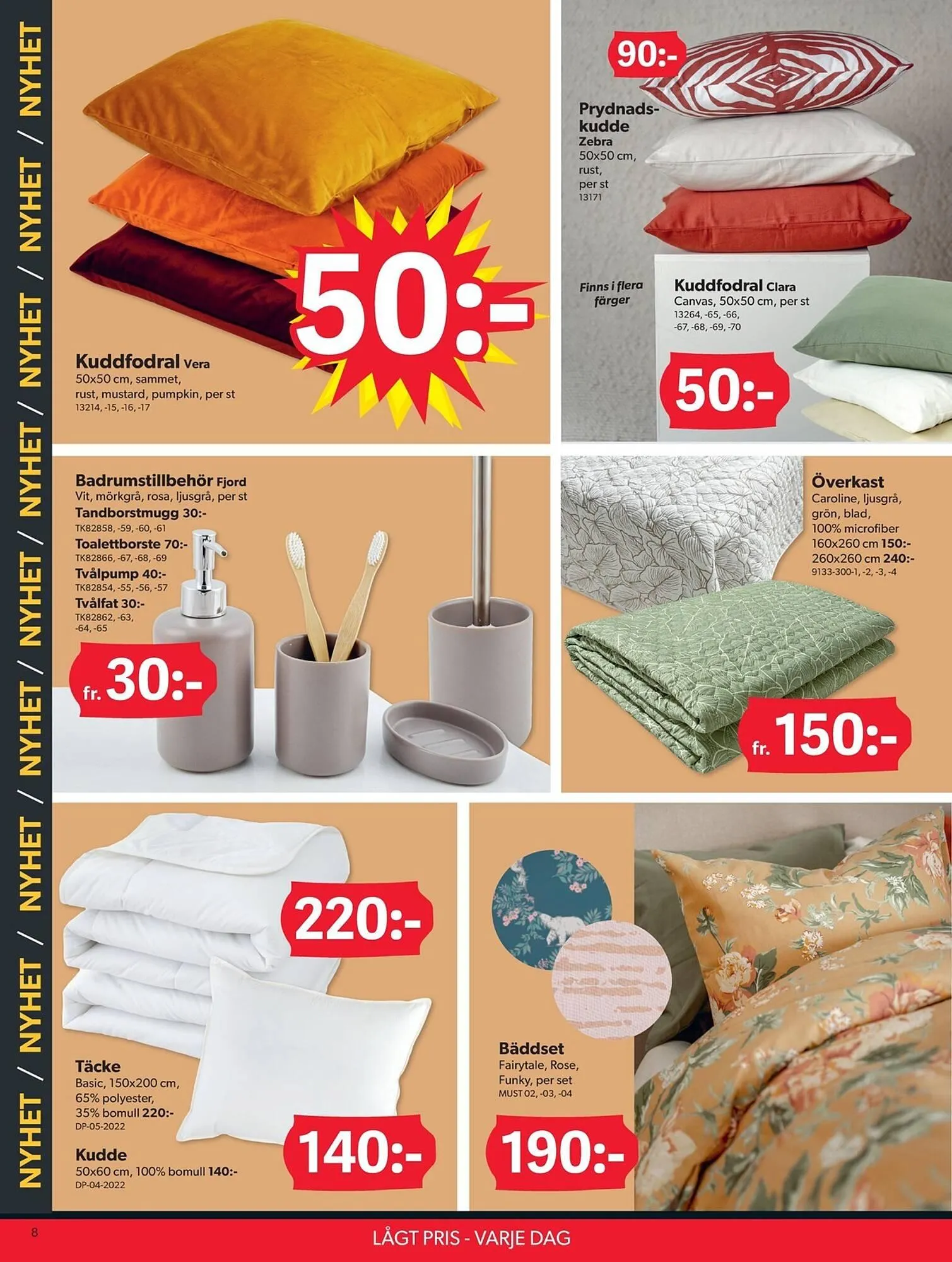 DollarStore annonsblad från 22 september till 28 september 2025 - Reklamblad sidor 8