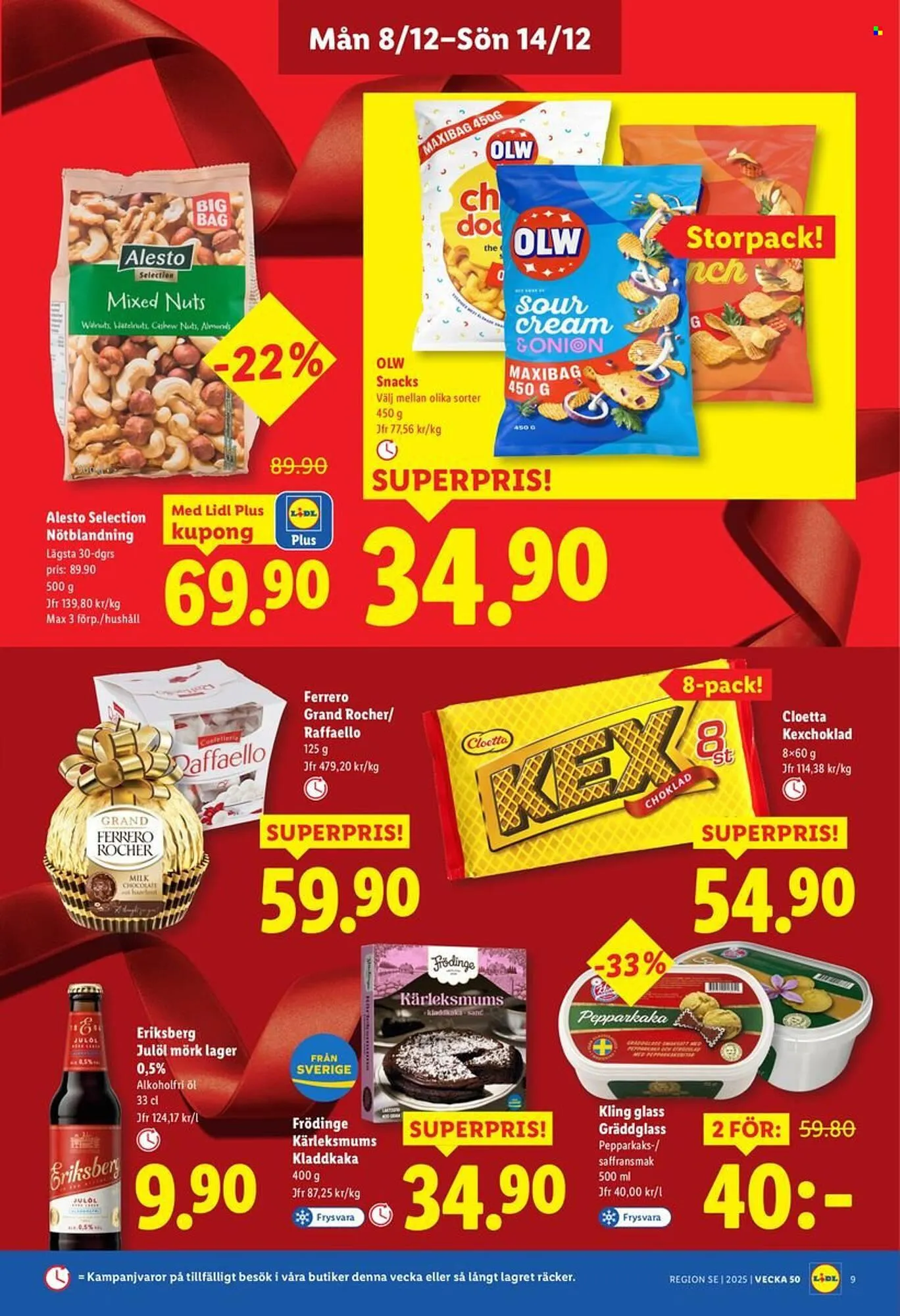 Lidl reklamblad från 8 december till 14 december 2025 - Reklamblad sidor 9