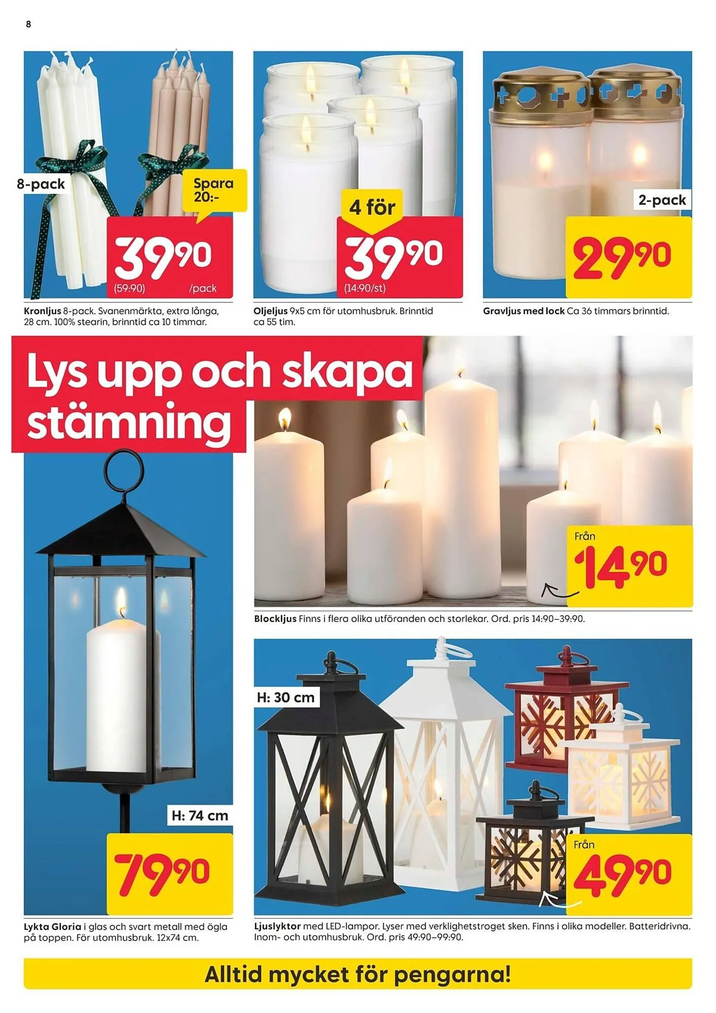 Rusta reklamblad från 6 oktober till 13 oktober 2025 - Reklamblad sidor 8