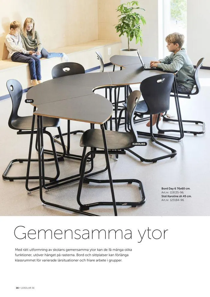 Mobler skola 2024 från 16 april till 31 maj 2024 - Reklamblad sidor 16