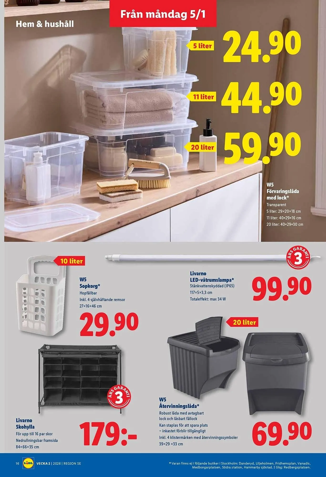 Lidl reklamblad från 5 januari till 11 januari 2026 - Reklamblad sidor 18