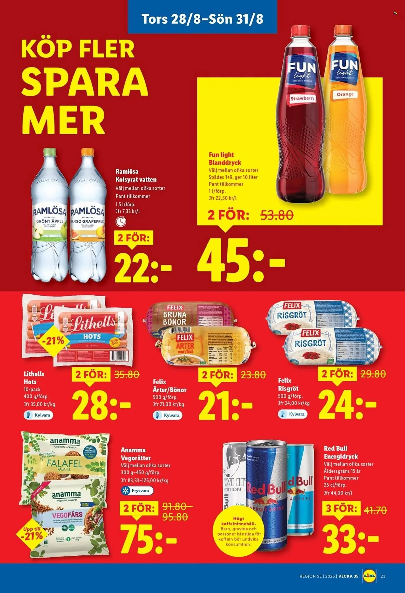 Lidl reklamblad från 25 augusti till 31 augusti 2025 - Reklamblad sidor 27