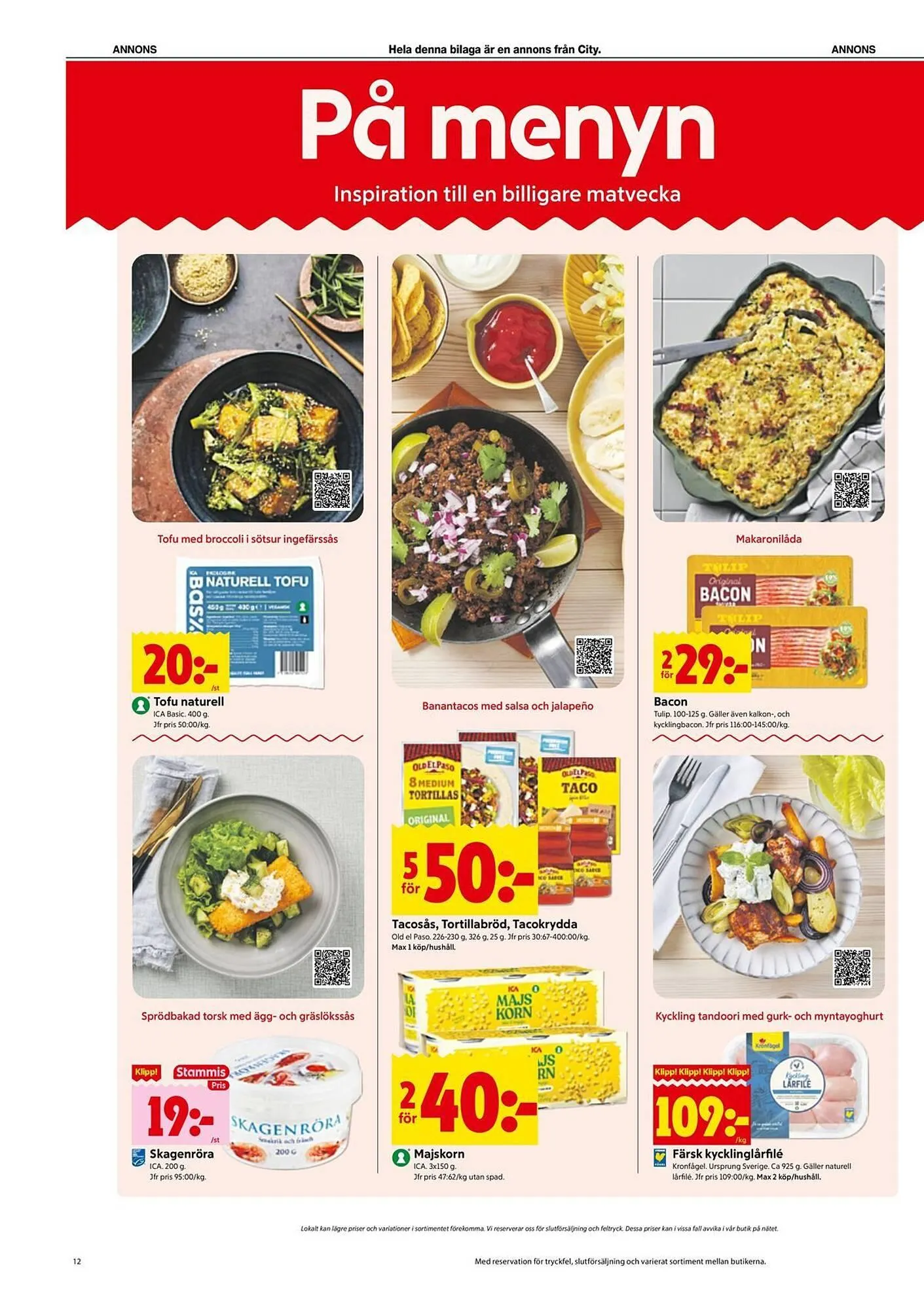 ICA Kvantum reklamblad från 2 februari till 8 februari 2026 - Reklamblad sidor 12