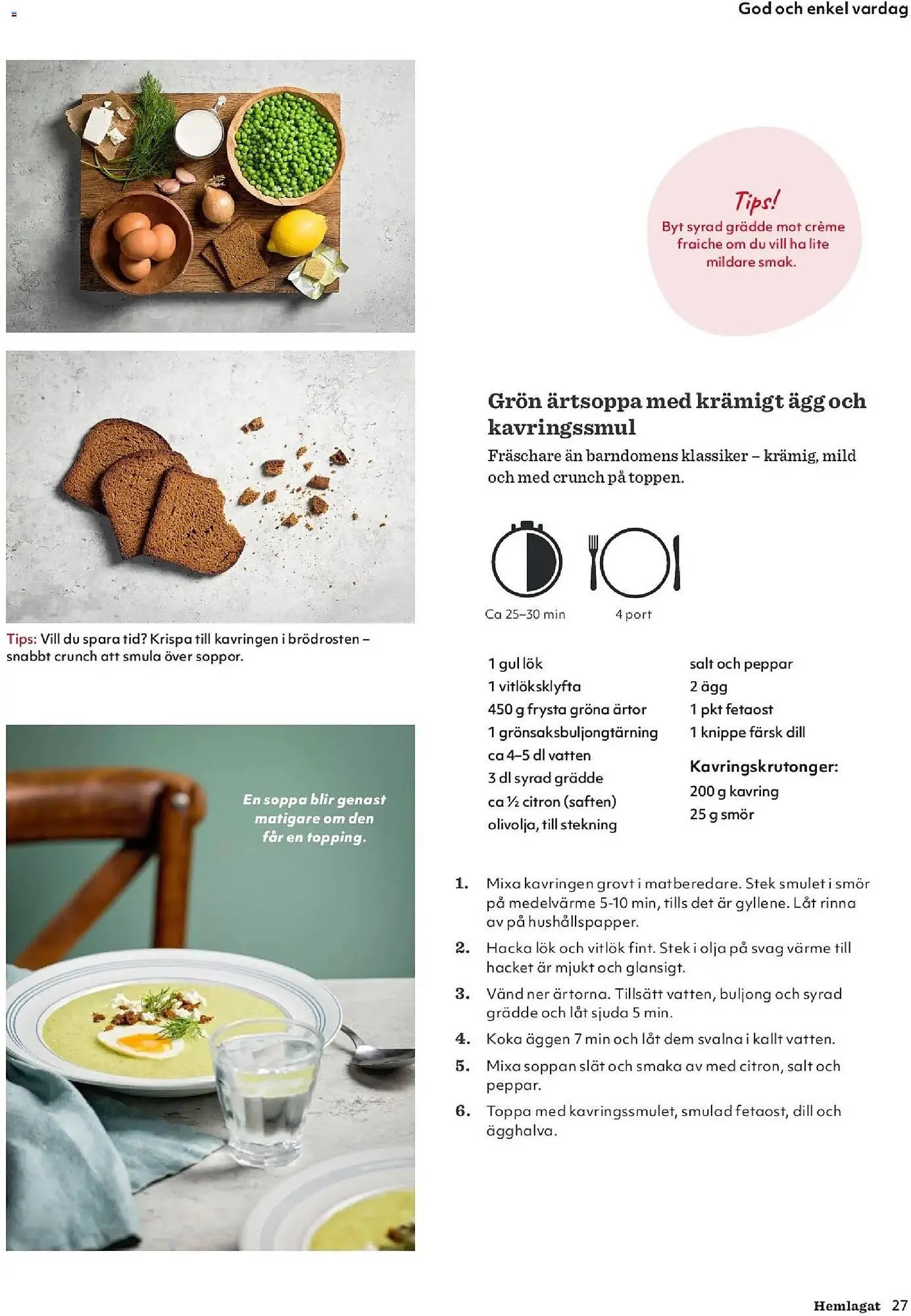 Hemköp reklamblad från 19 februari till 29 mars 2026 - Reklamblad sidor 27