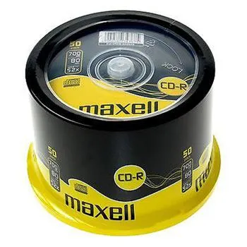 CD-R 80 Maxell 52x Insp. CD-R 50-pack/Cakebox