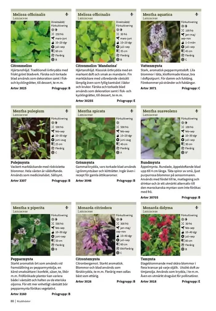 Frökatalog 2025! från 23 januari till 31 december 2025 - Reklamblad sidor 88