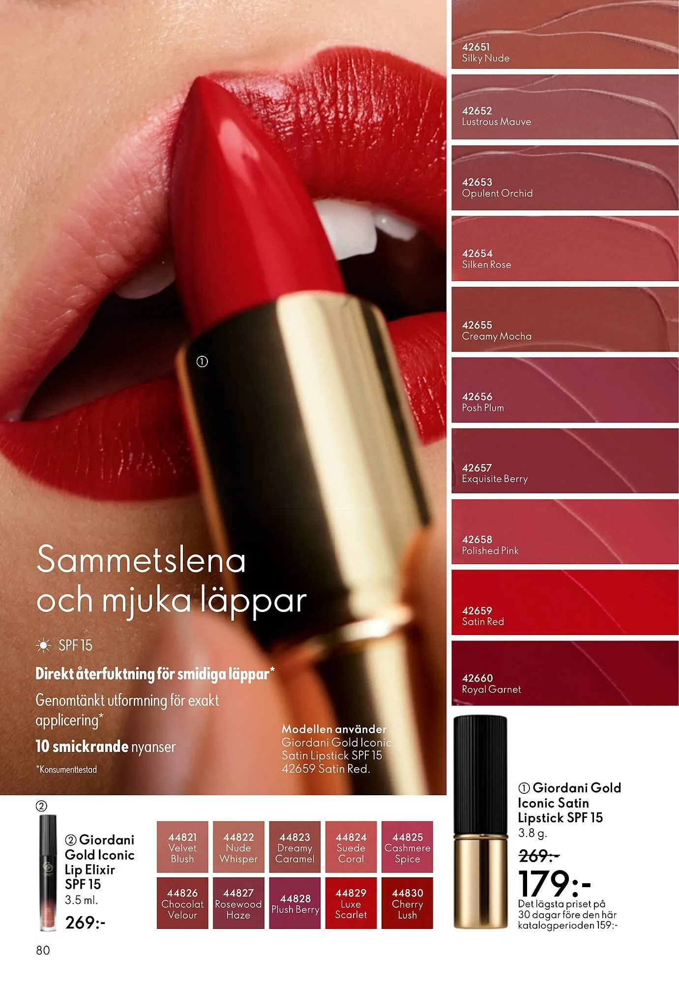 Oriflame reklamblad från 1 april till 30 april 2026 - Reklamblad sidor 80