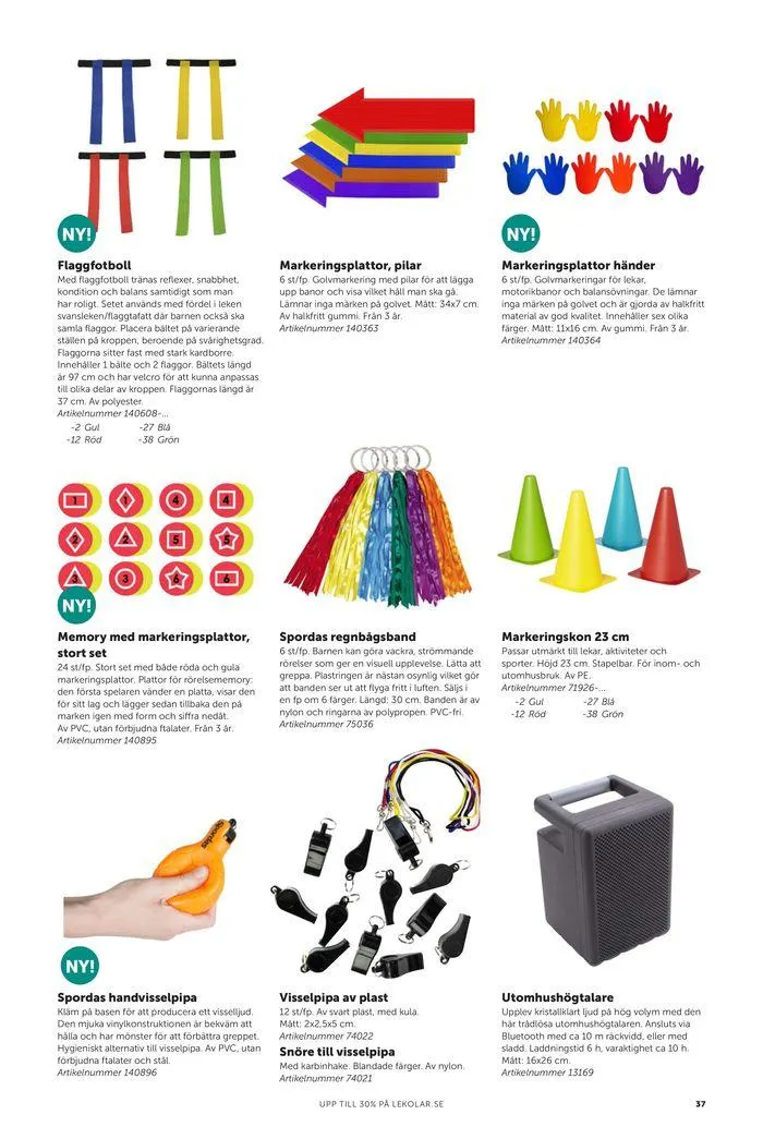 Nyheter och favoriter skola och fritidshem 2024 från 23 februari till 31 december 2024 - Reklamblad sidor 37
