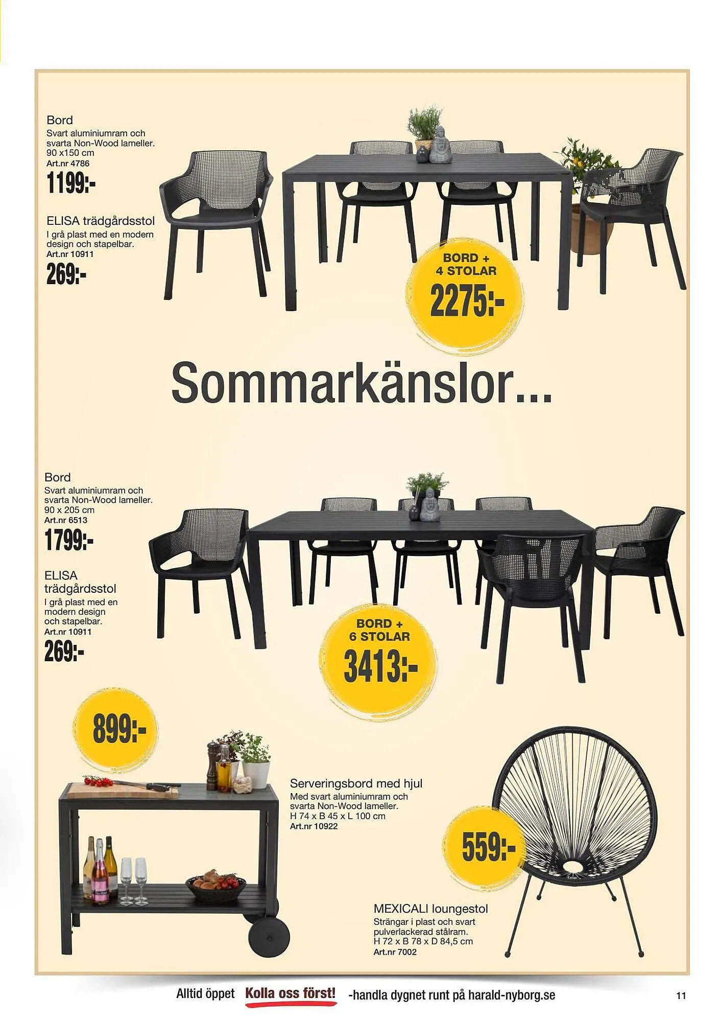 Harald Nyborg reklamblad från 11 juni till 31 oktober 2023 - Reklamblad sidor 11