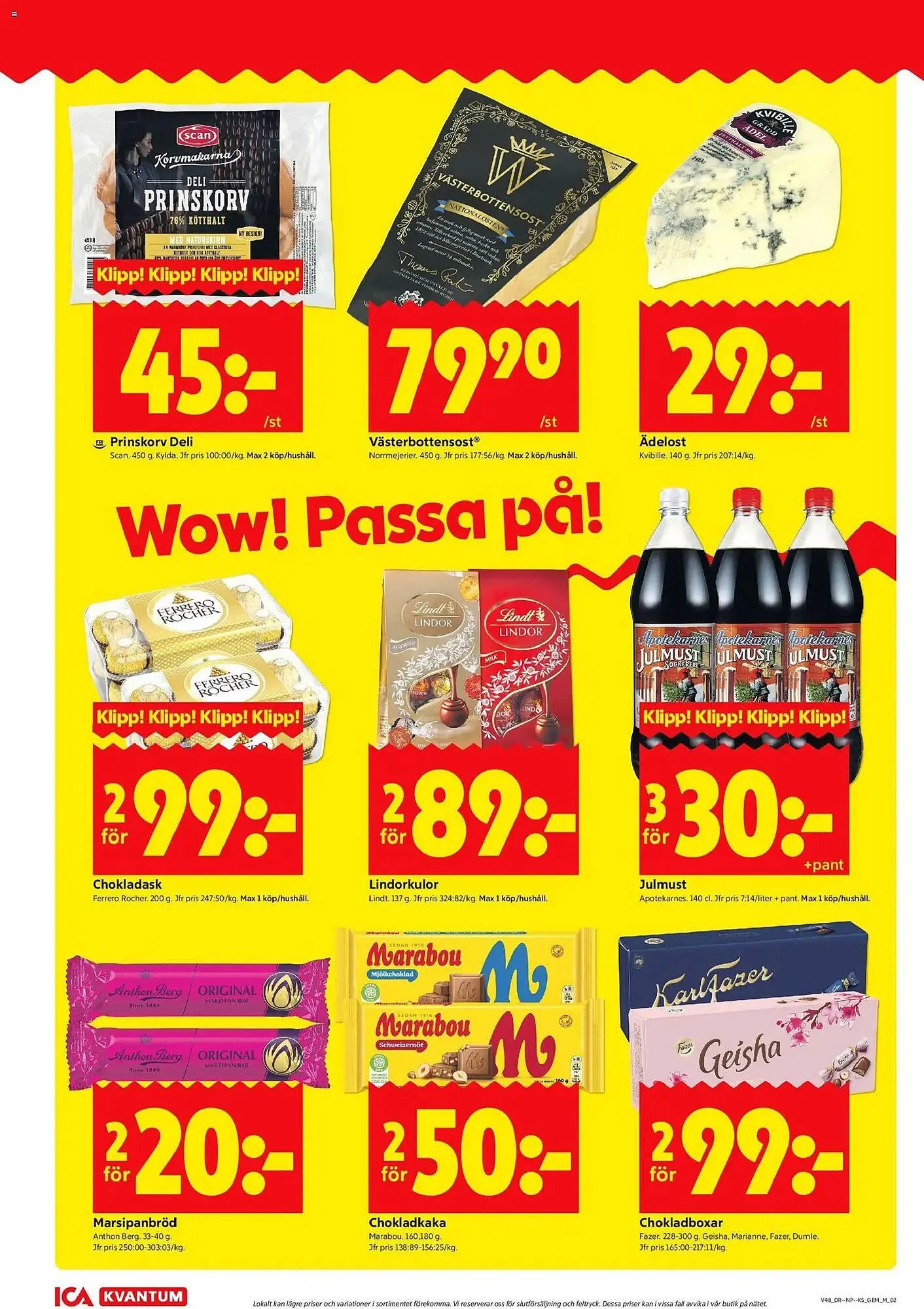 ICA Kvantum reklamblad från 24 november till 30 november 2025 - Reklamblad sidor 2