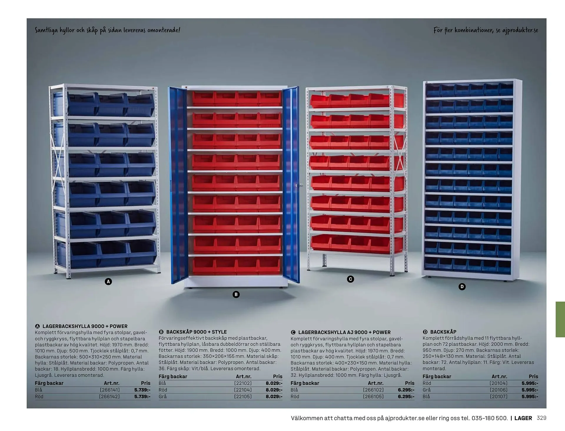 AJ Produkter reklamblad från 1 januari till 31 december 2025 - Reklamblad sidor 329
