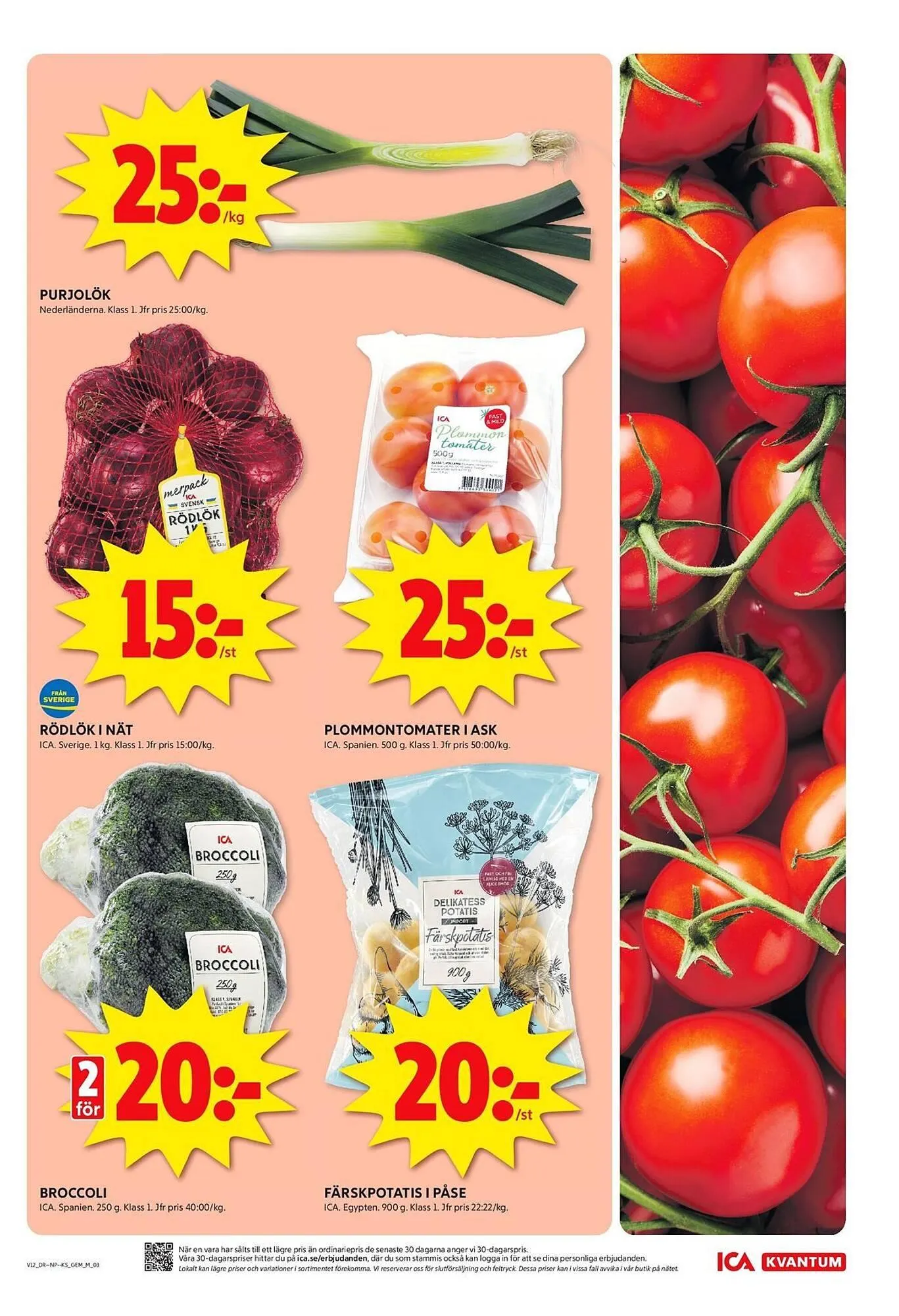 ICA Kvantum reklamblad från 17 mars till 23 mars 2025 - Reklamblad sidor 3