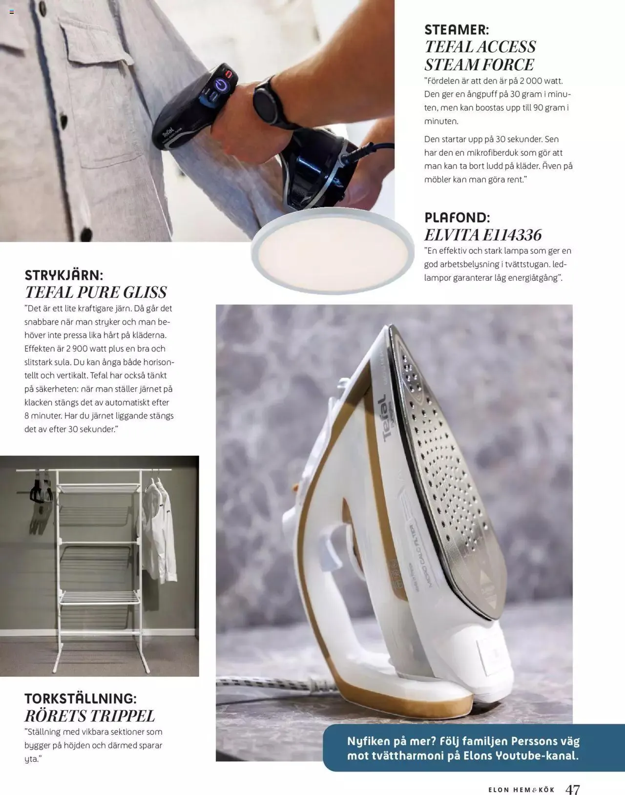 Elon - Katalog Hem & Kök nr. 3/2023 från 11 september till 31 december 2023 - Reklamblad sidor 47