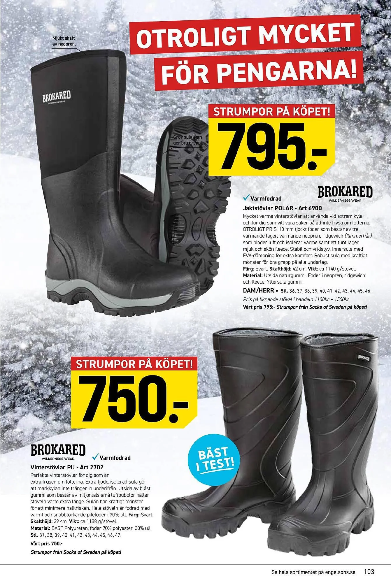 Engelsons reklamblad från 23 oktober till 30 november 2023 - Reklamblad sidor 103