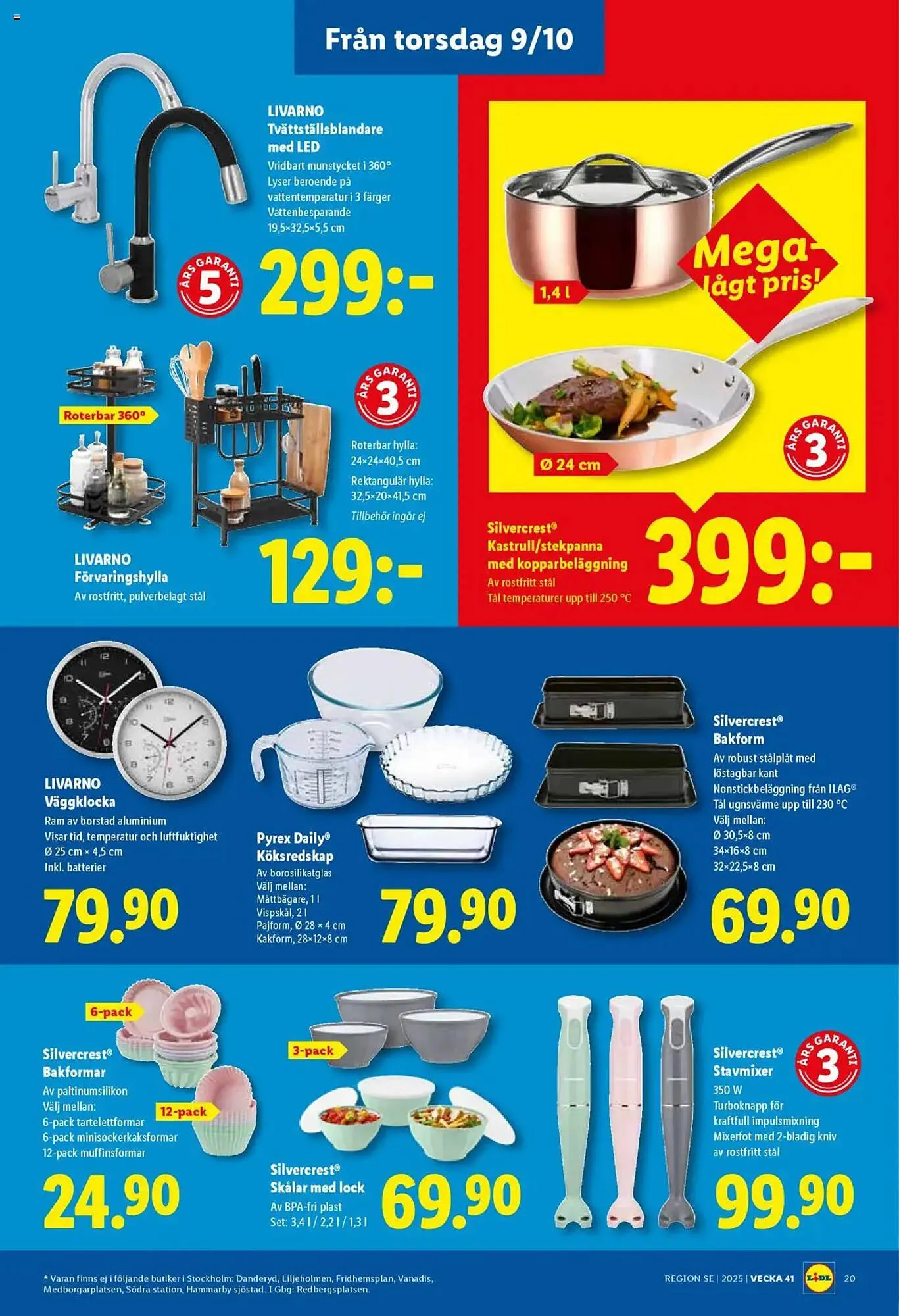Lidl reklamblad från 6 oktober till 12 oktober 2025 - Reklamblad sidor 22